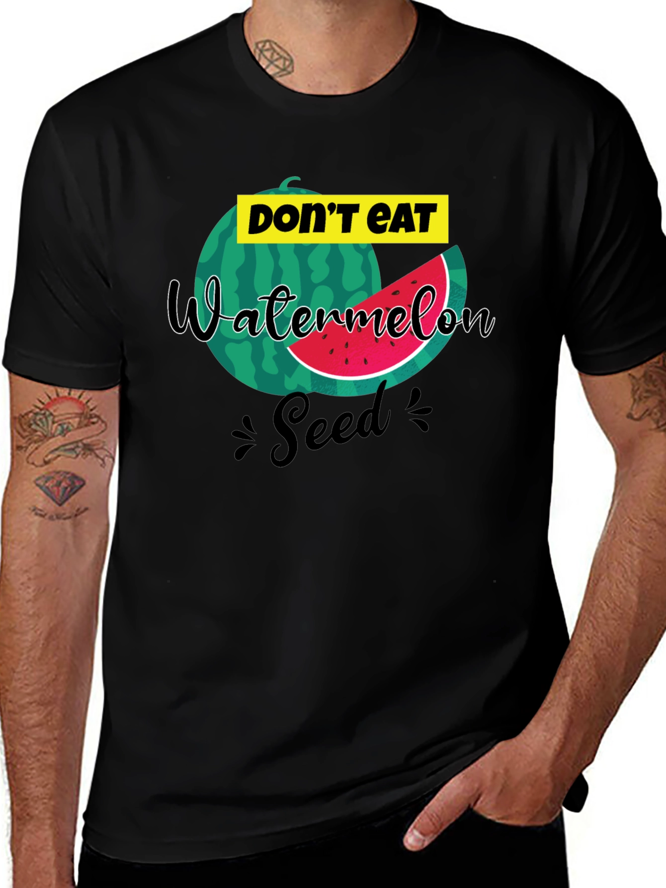 Variant 10 of Don't Eat Watermelon Seed T-Shirt, Funny Tee