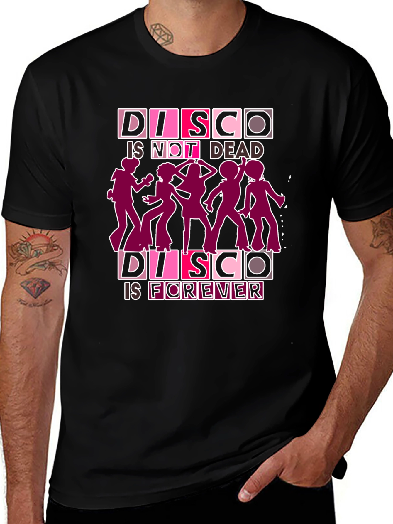 Variant 22 of Disco Is Not Dead Graphic Tee