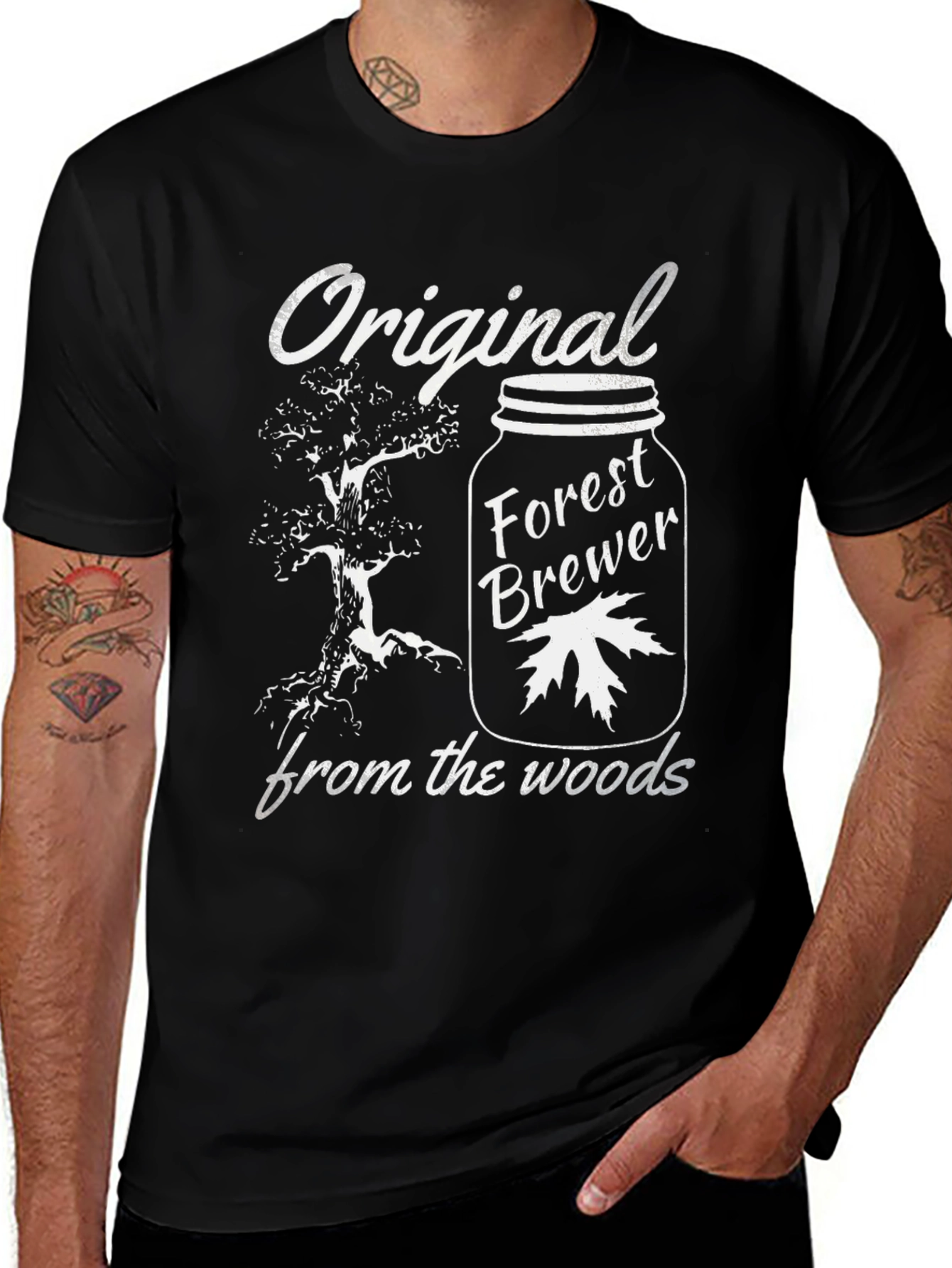 Original Forest Brewer Graphic T-Shirt