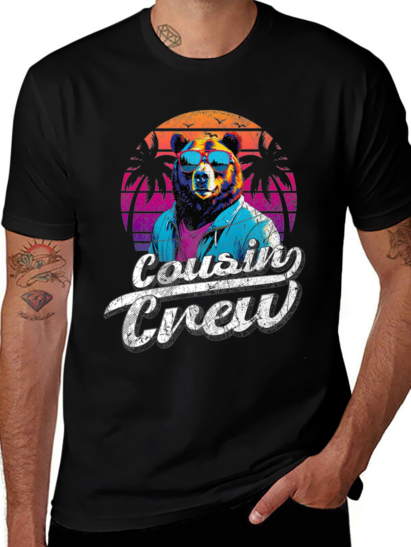 Variant 21 of Cousin Crew Retro Bear T-Shirt
