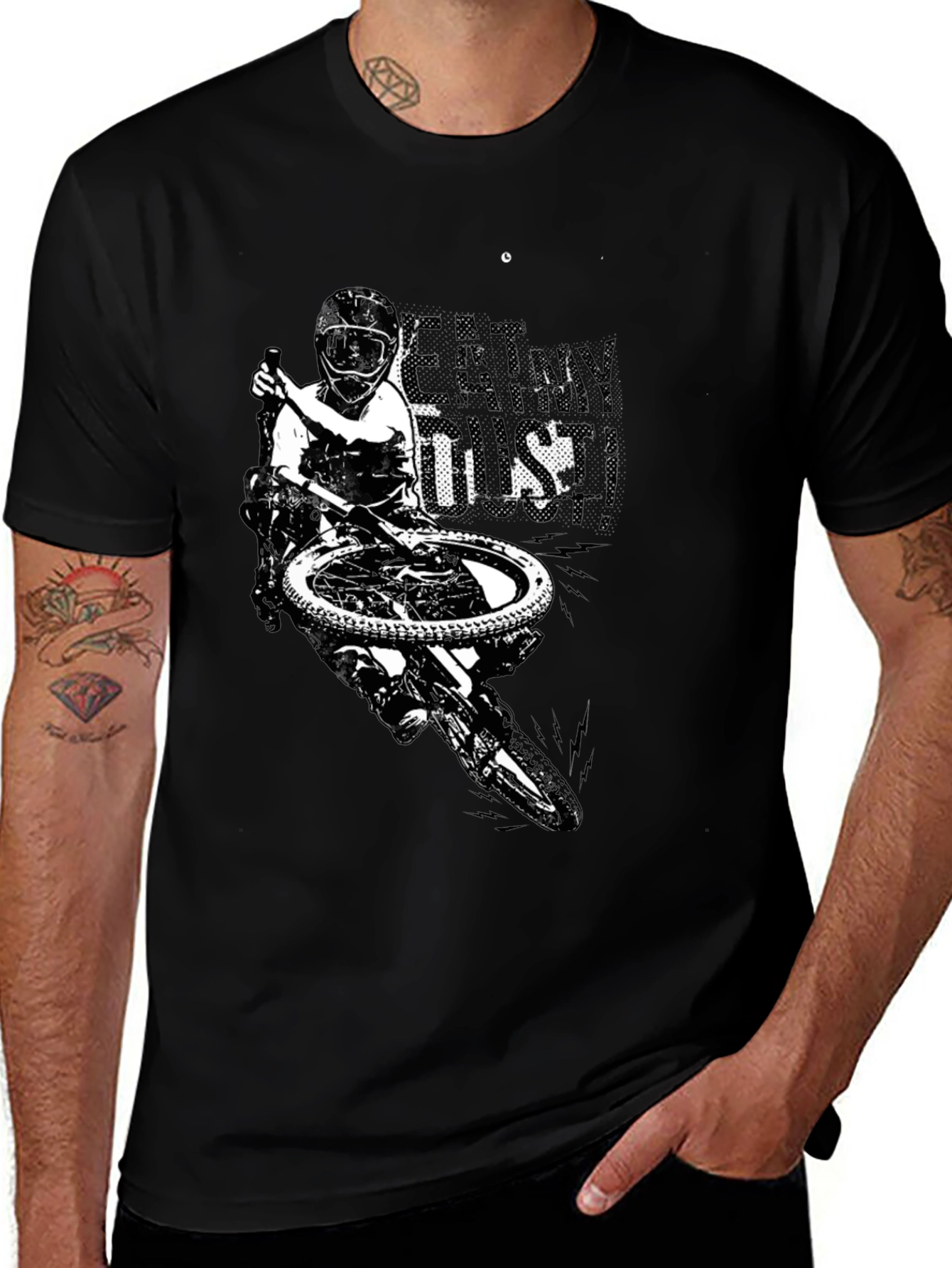 Variant 26 of Extreme Mountain Bike T-Shirt