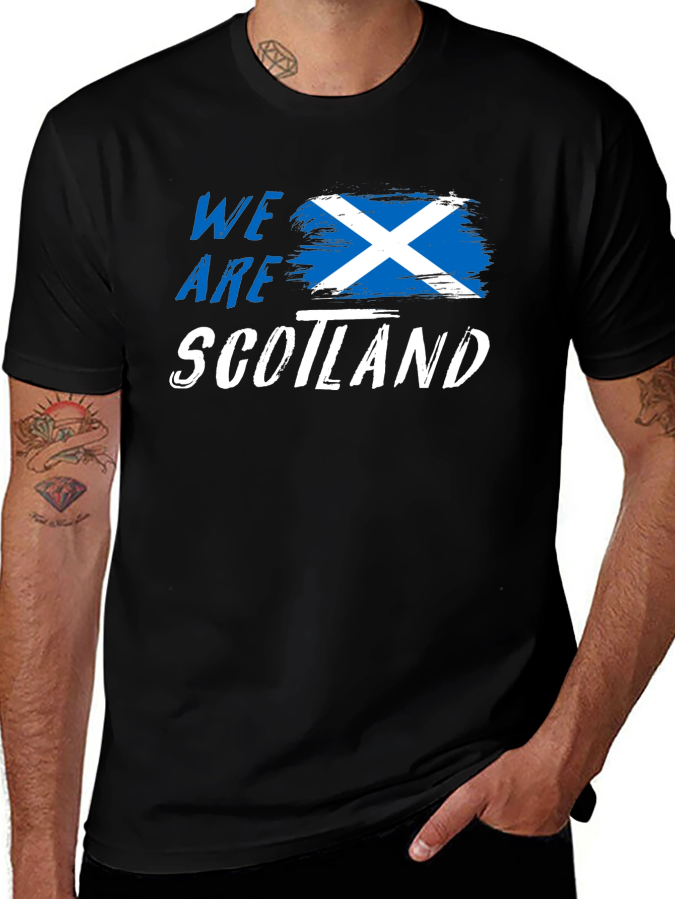 We Are Scotland T-Shirt | Scottish Flag Tee