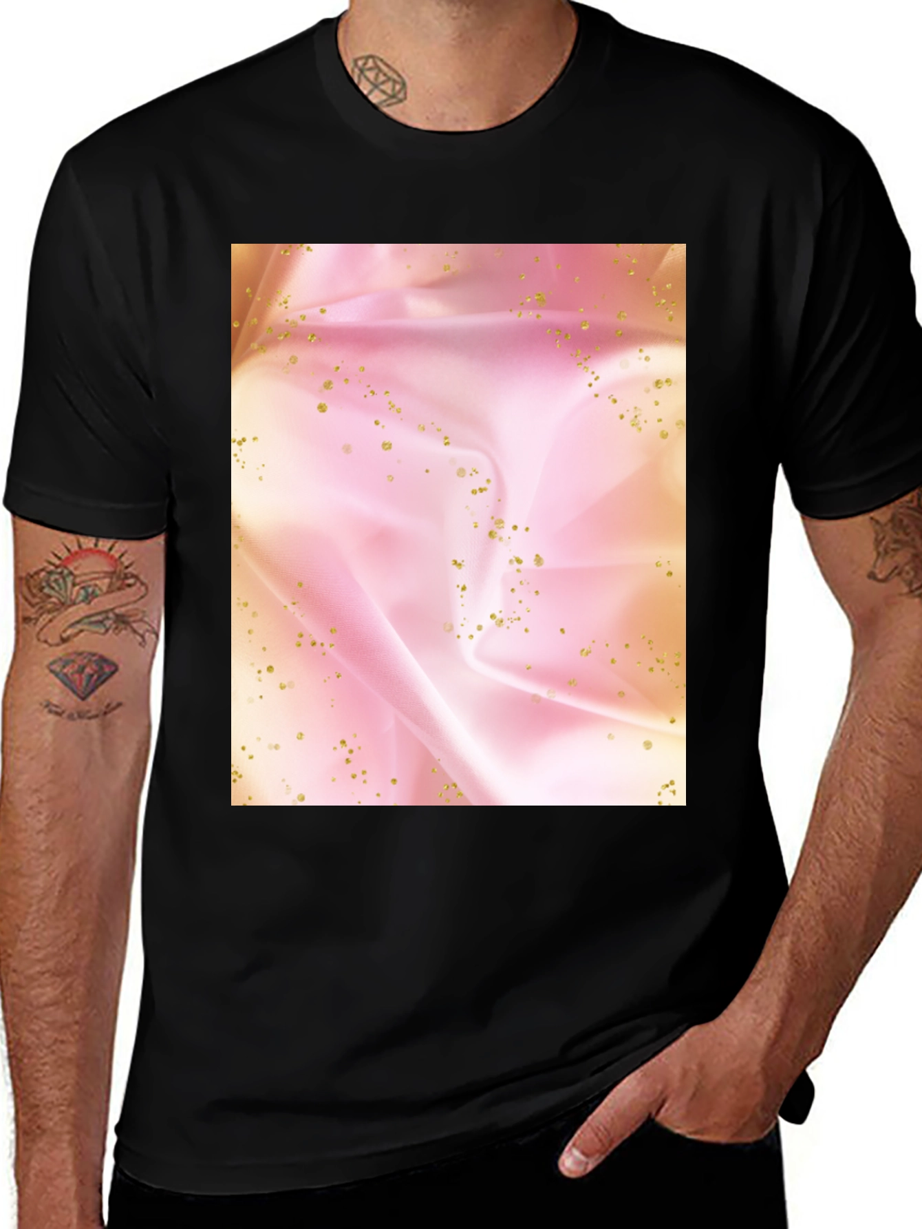 Variant 8 of Pink Abstract T-Shirt