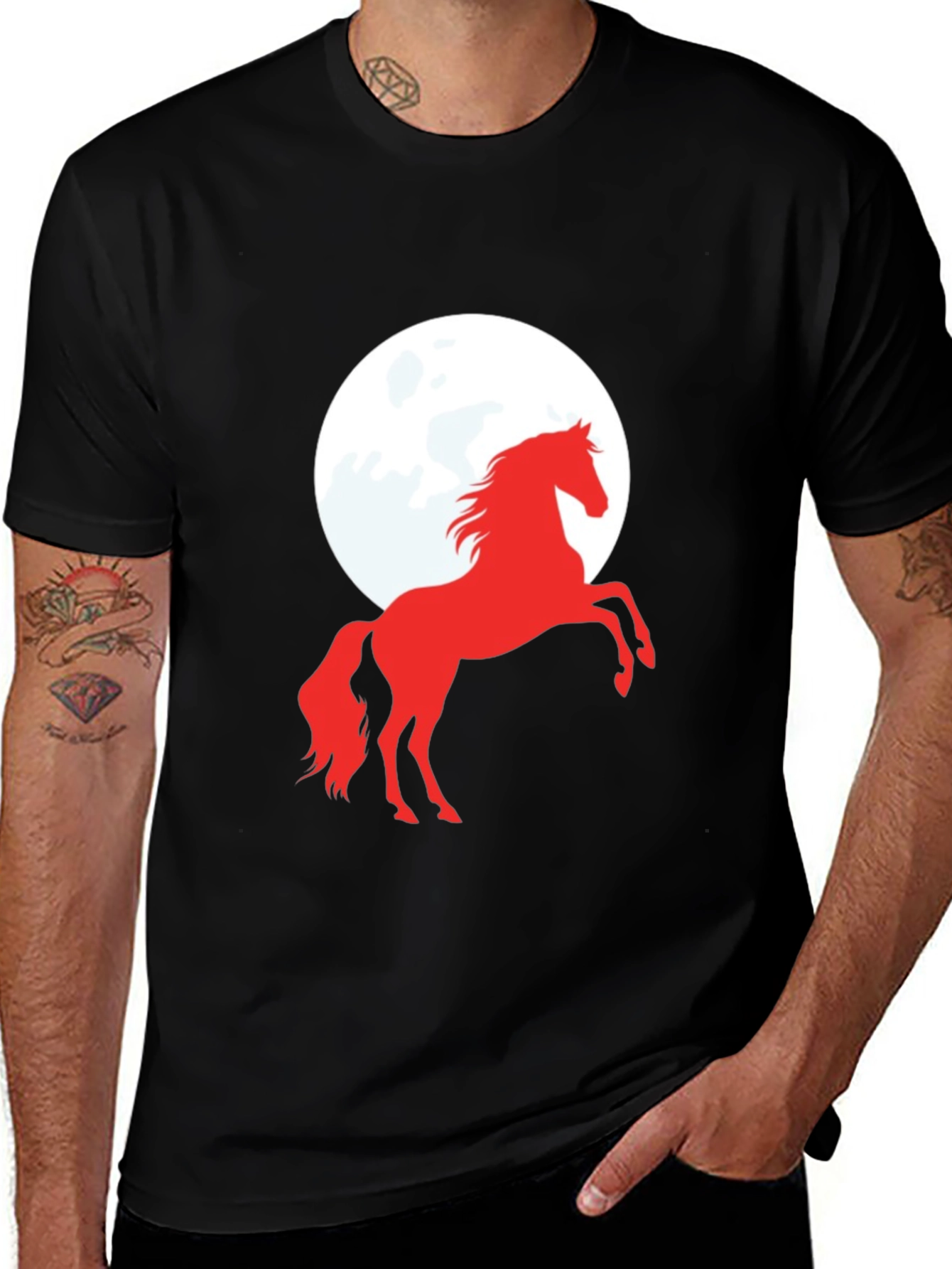 Variant 21 of Horse Silhouette T-Shirt