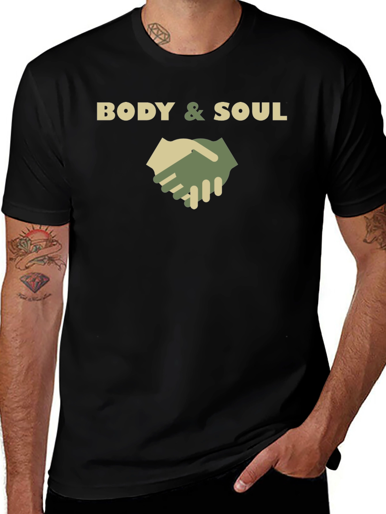 Variant 27 of Body & Soul T-Shirt - Graphic Tee for Men