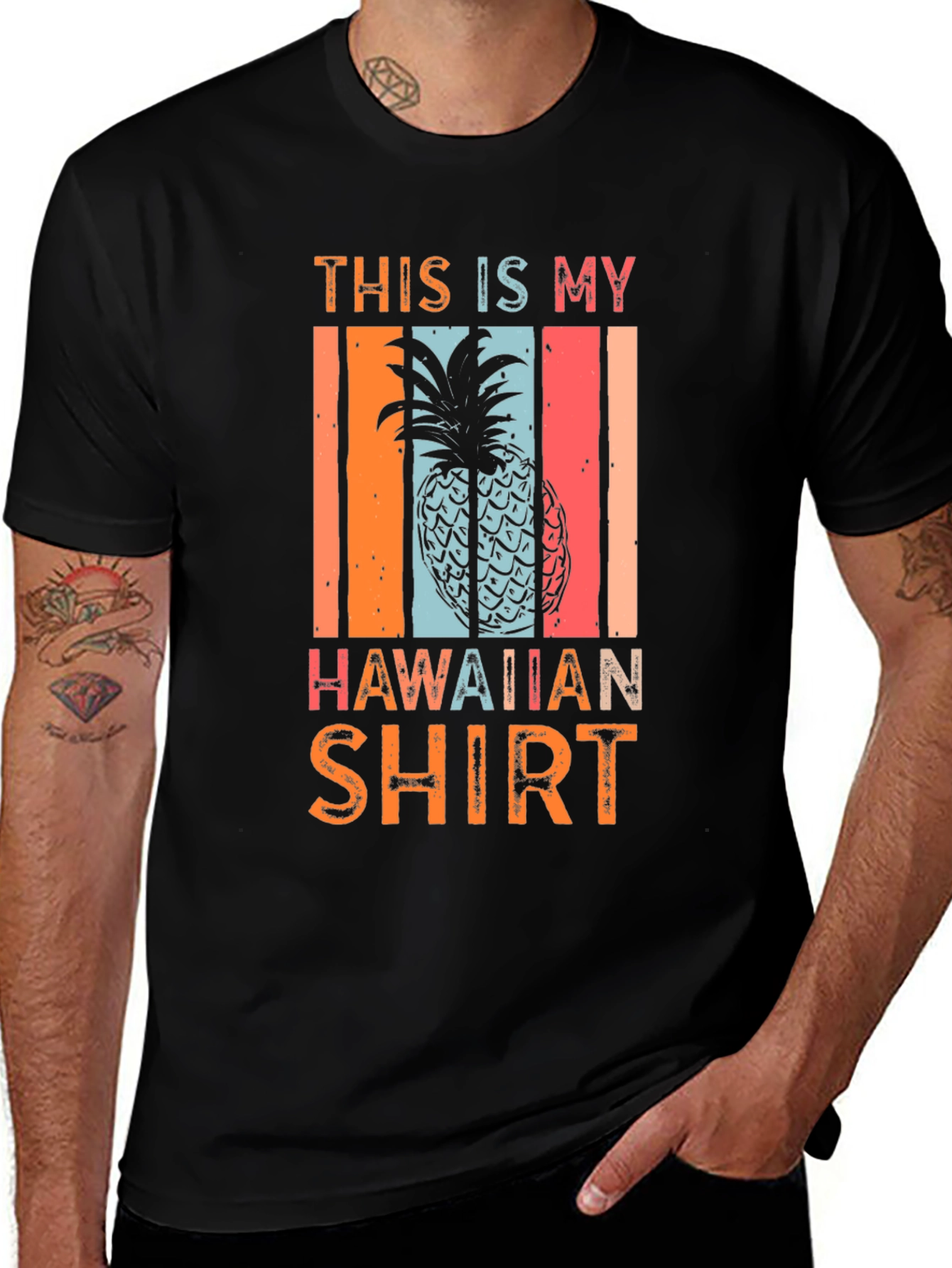 Pineapple Hawaiian Shirt