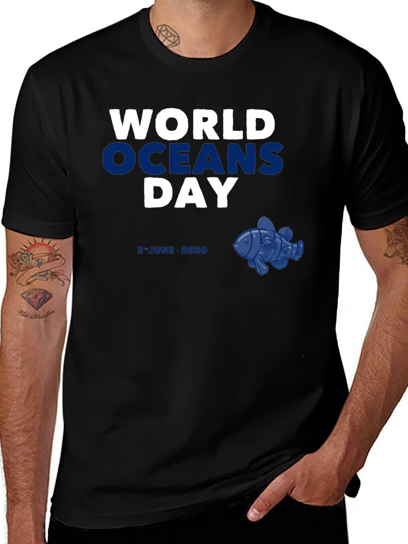 World Oceans Day T-Shirt - June 8, 2020
