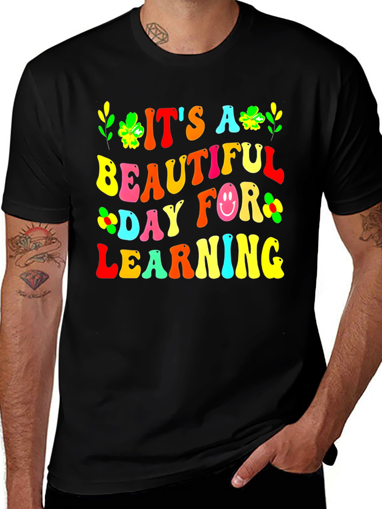 Variant 20 of It's A Beautiful Day For Learning Teacher T-Shirt
