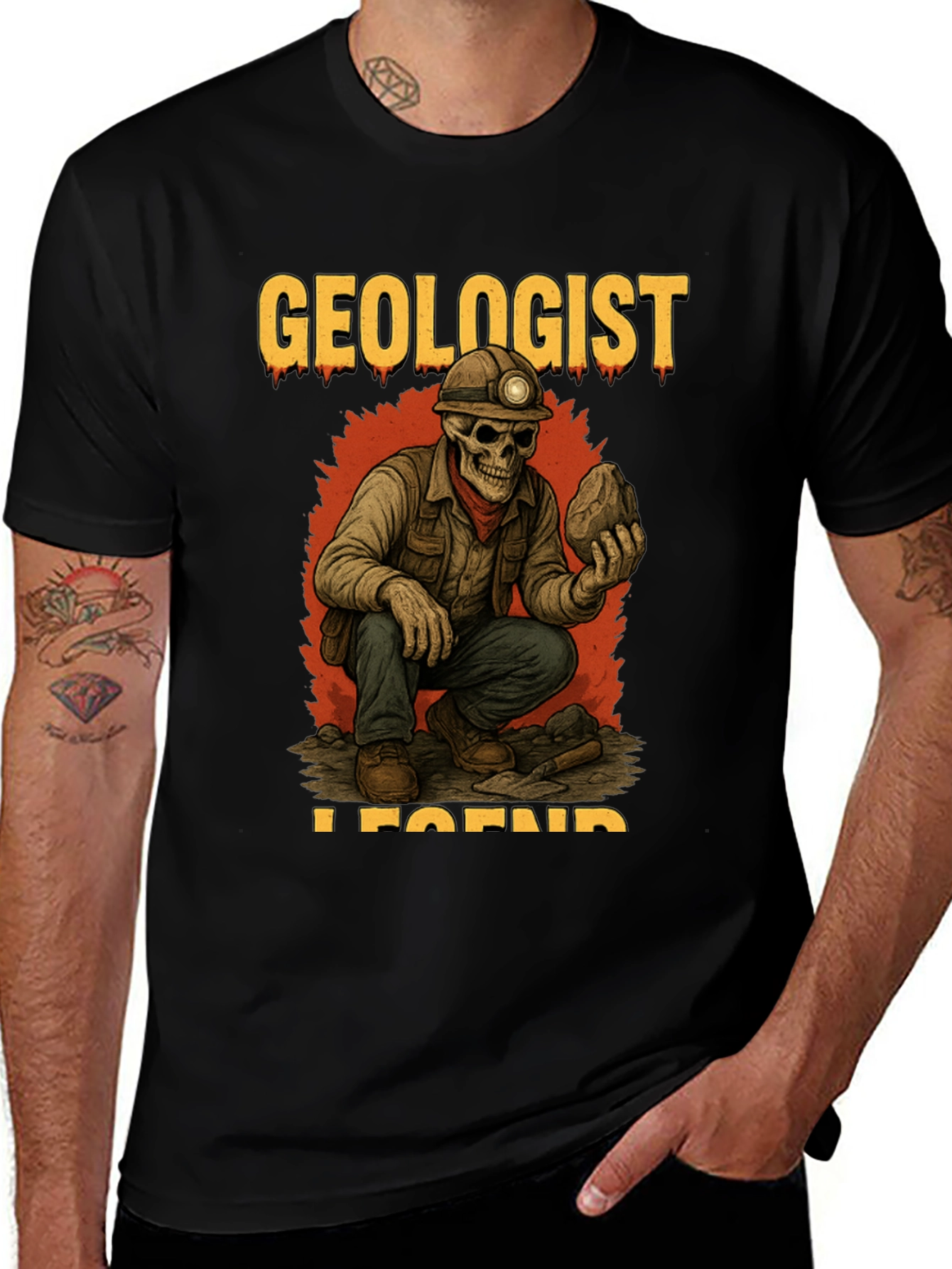 Variant 19 of Geologist Legend Black T-Shirt