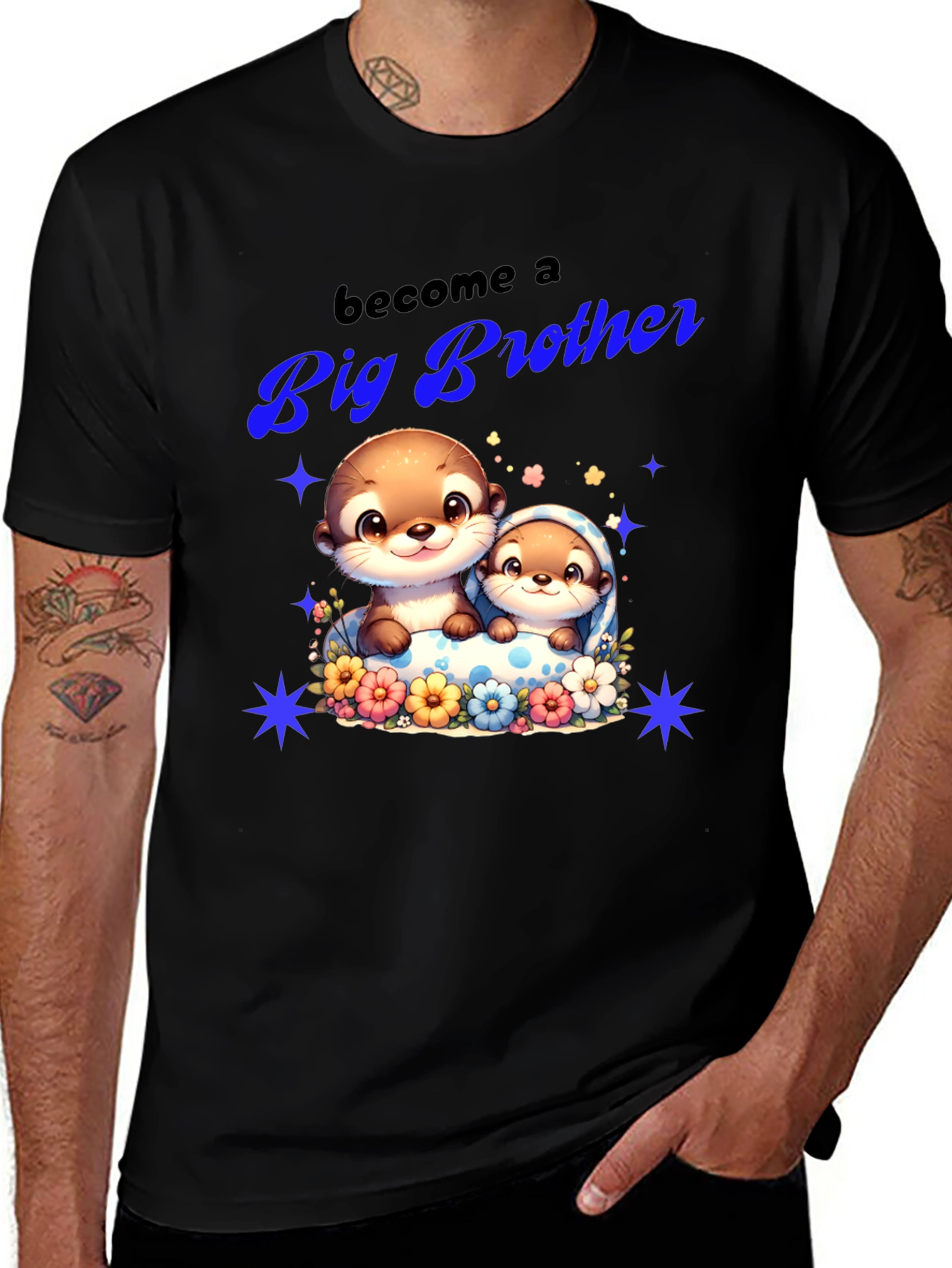Become a Big Brother Otter T-Shirt
