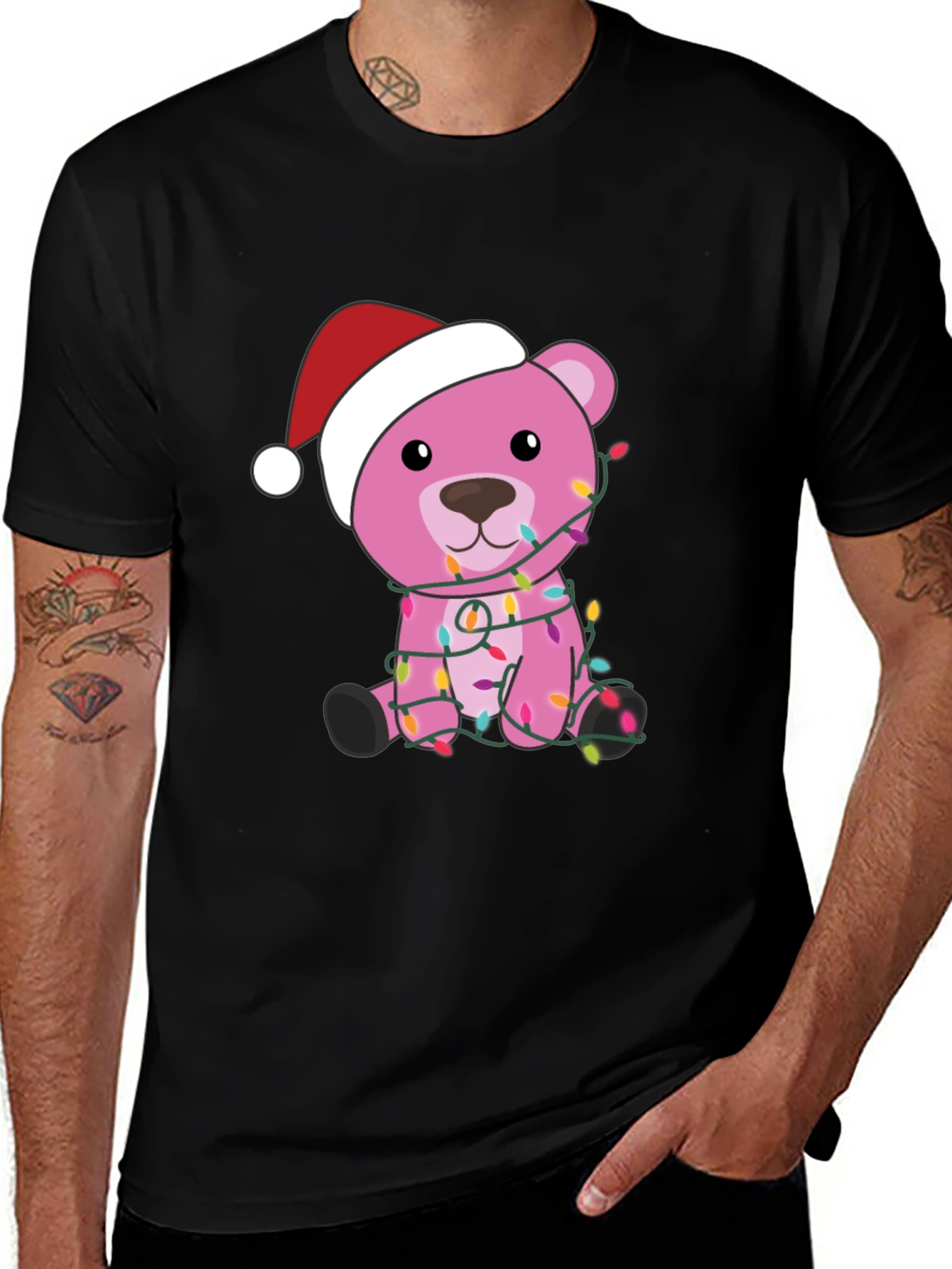 Variant 22 of Christmas Bear Lights T-Shirt