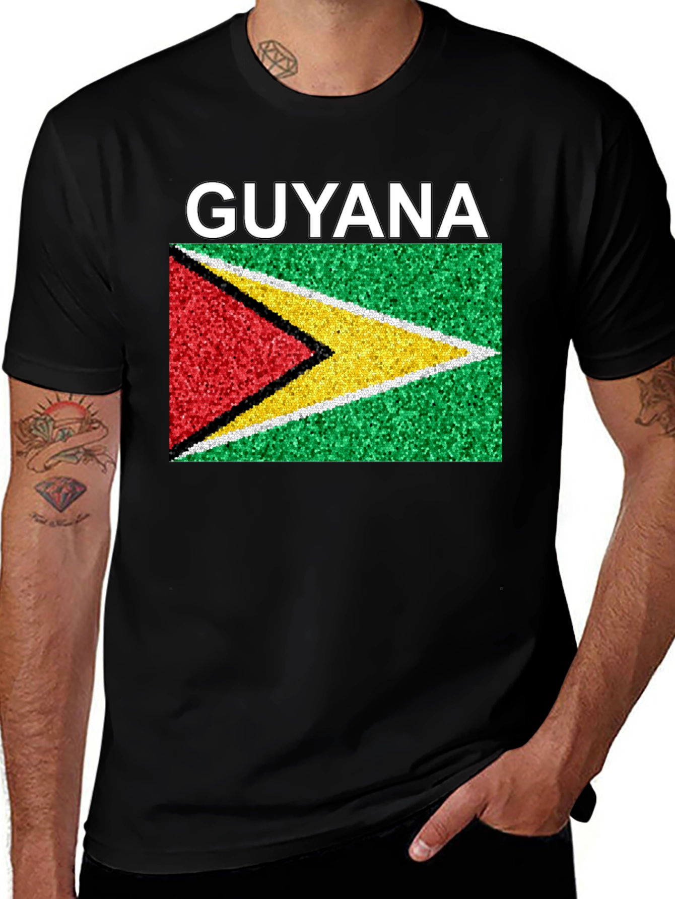 Guyana Flag T-Shirt - National Pride Tee