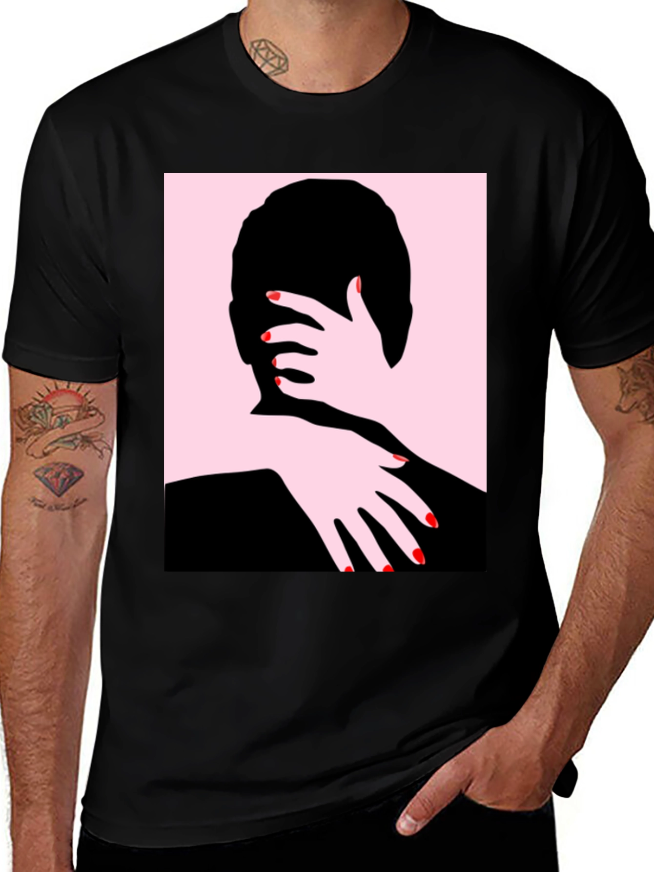 Variant 17 of Embrace Graphic Tee - Stylish Cotton Blend Shirt