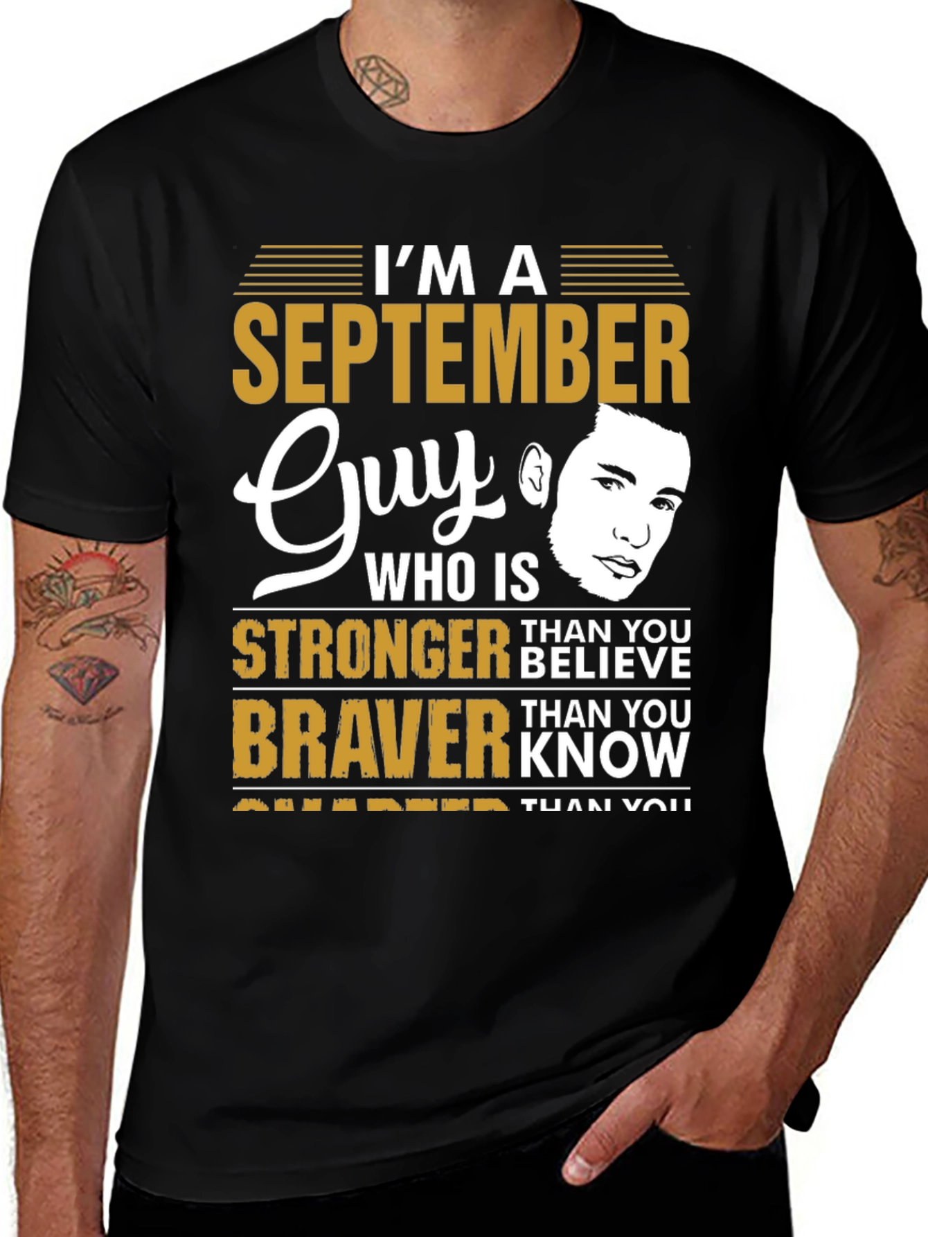 September Guy Graphic T-Shirt