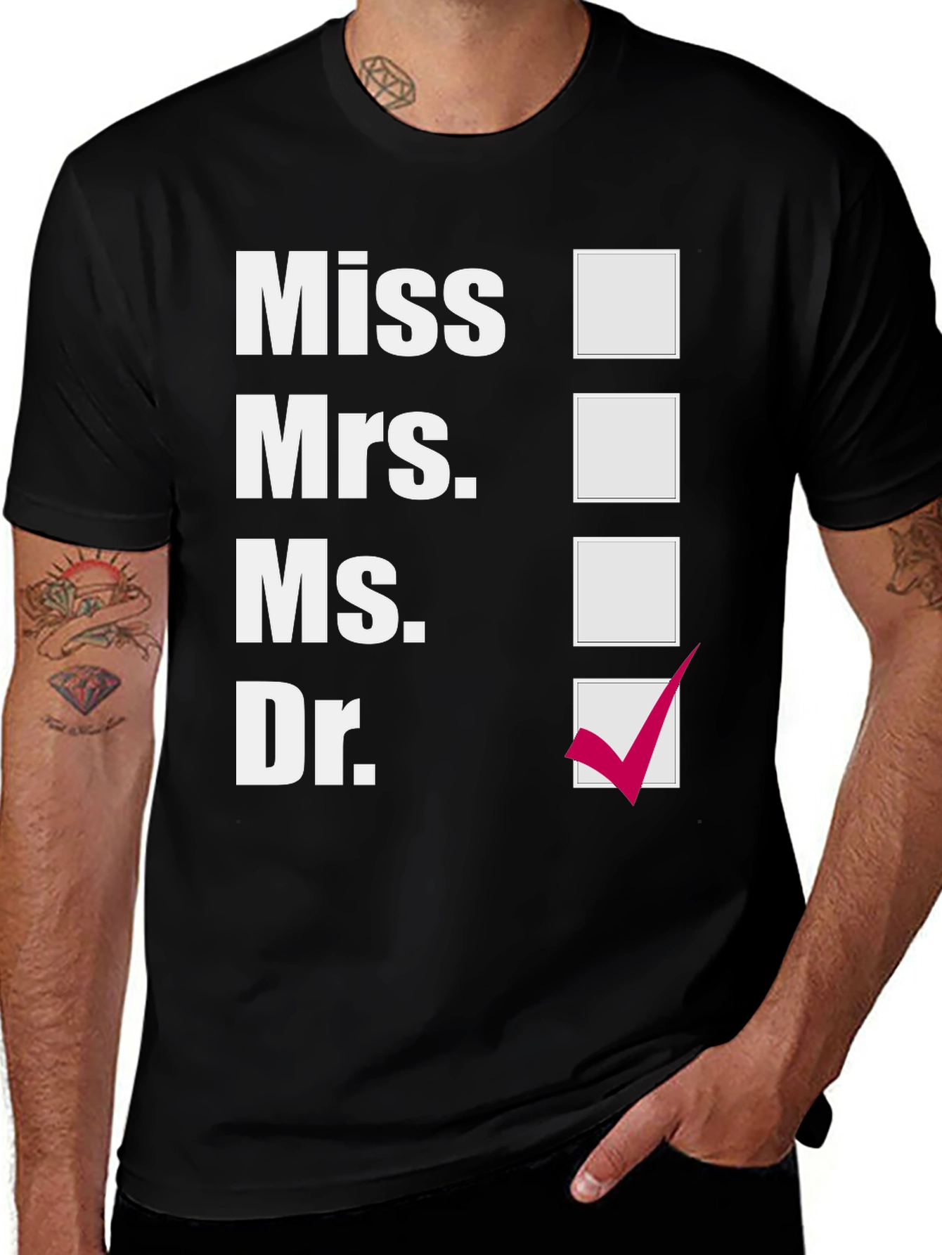 Doctor Checkbox T-Shirt - Medical Humor