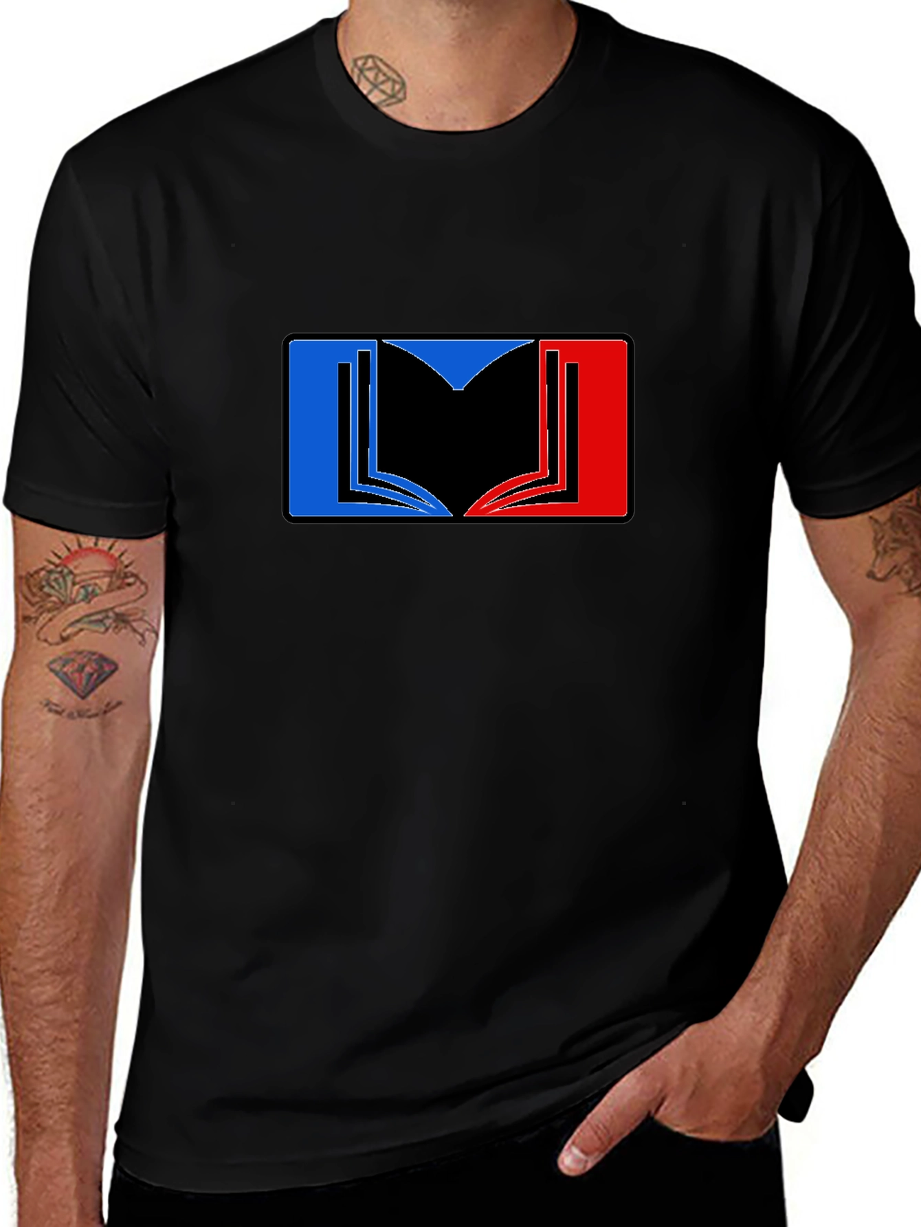 Variant 4 of Book Reader Graphic Tee - Stylish Novelty T-Shirt