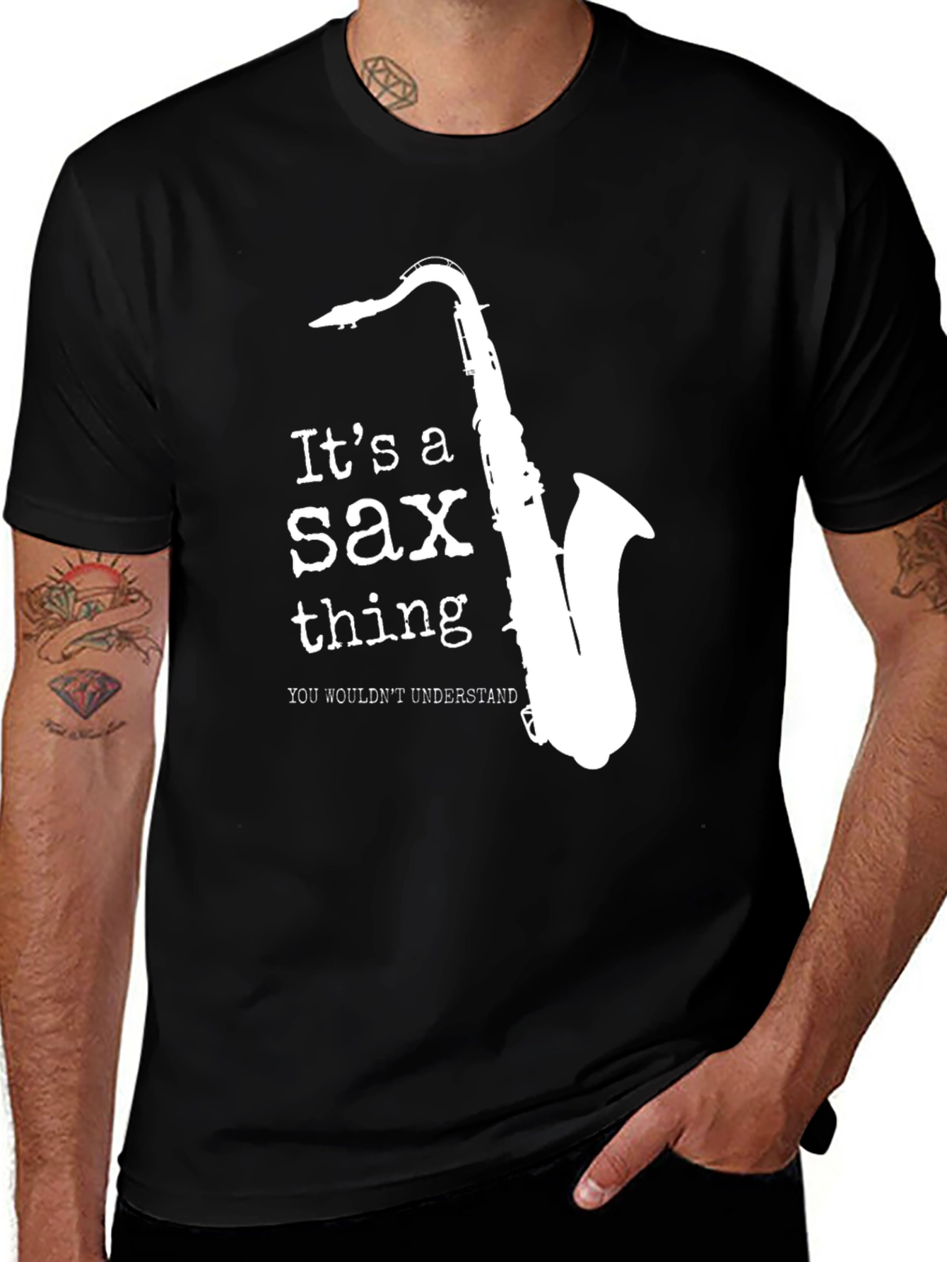 Variant 28 of It's a Sax Thing T-Shirt - Musician's Tee