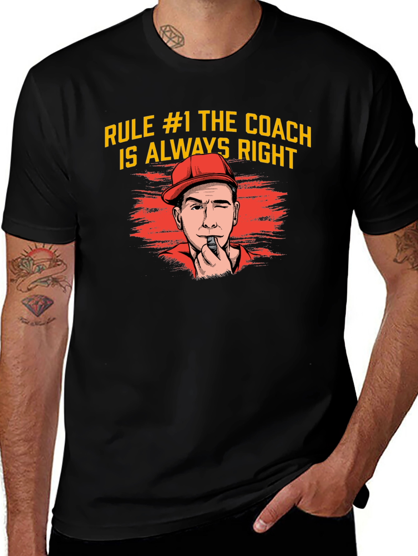 Variant 28 of Coach is Always Right T-Shirt - Funny Sports Tee