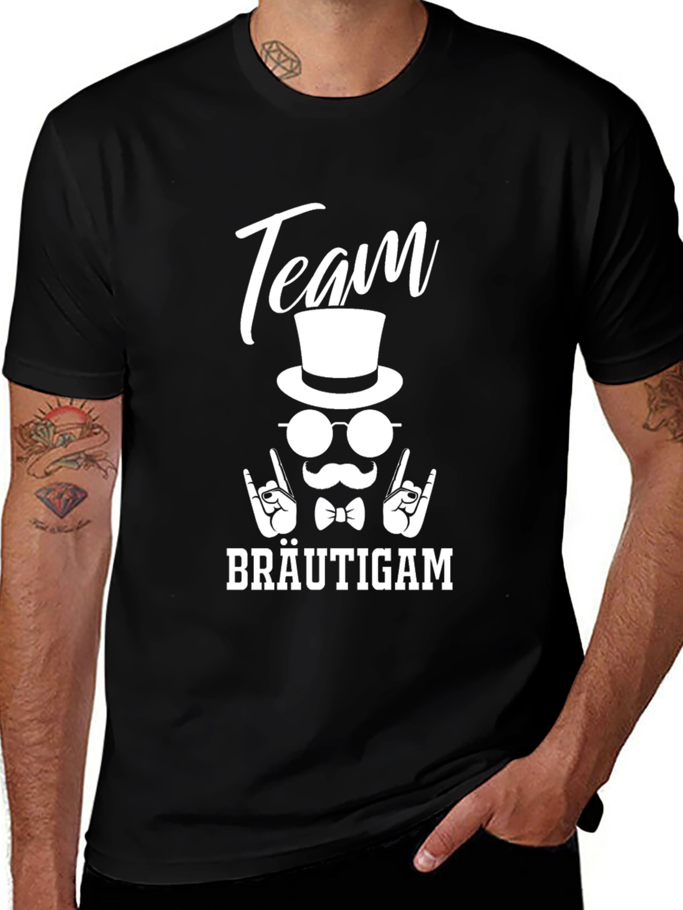 Variant 3 of Team Brautigam Bachelor Party T-Shirt