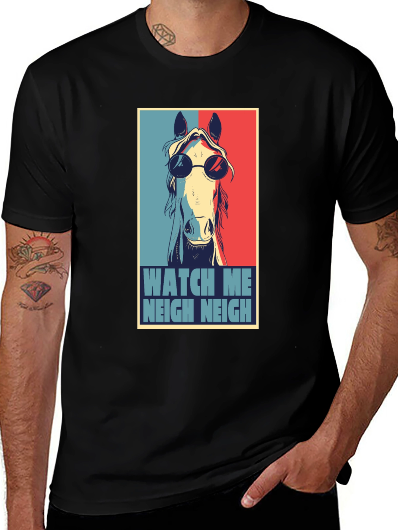 Variant 25 of Watch Me Neigh Neigh Horse T-Shirt