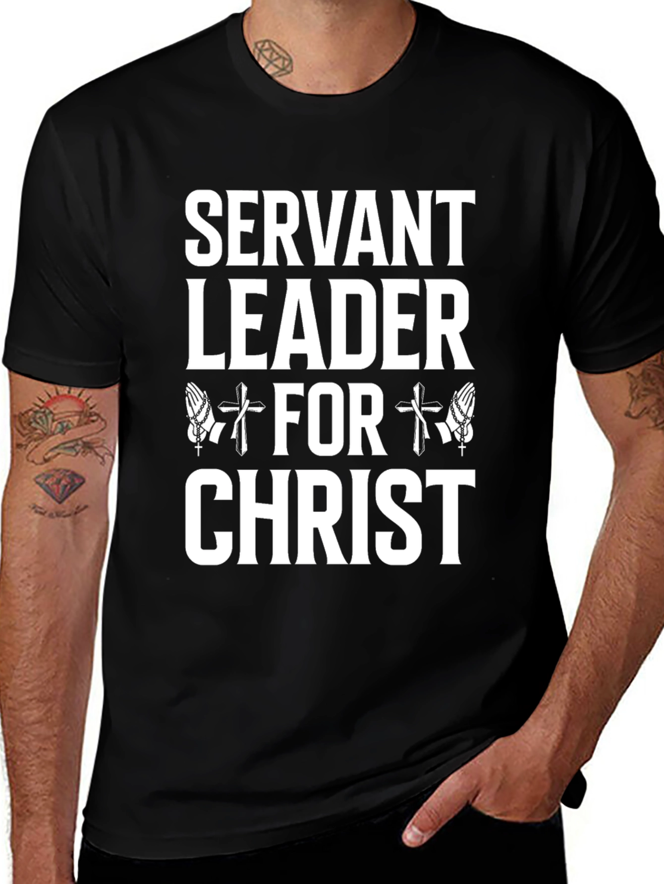 Servant Leader for Christ Graphic Tee
