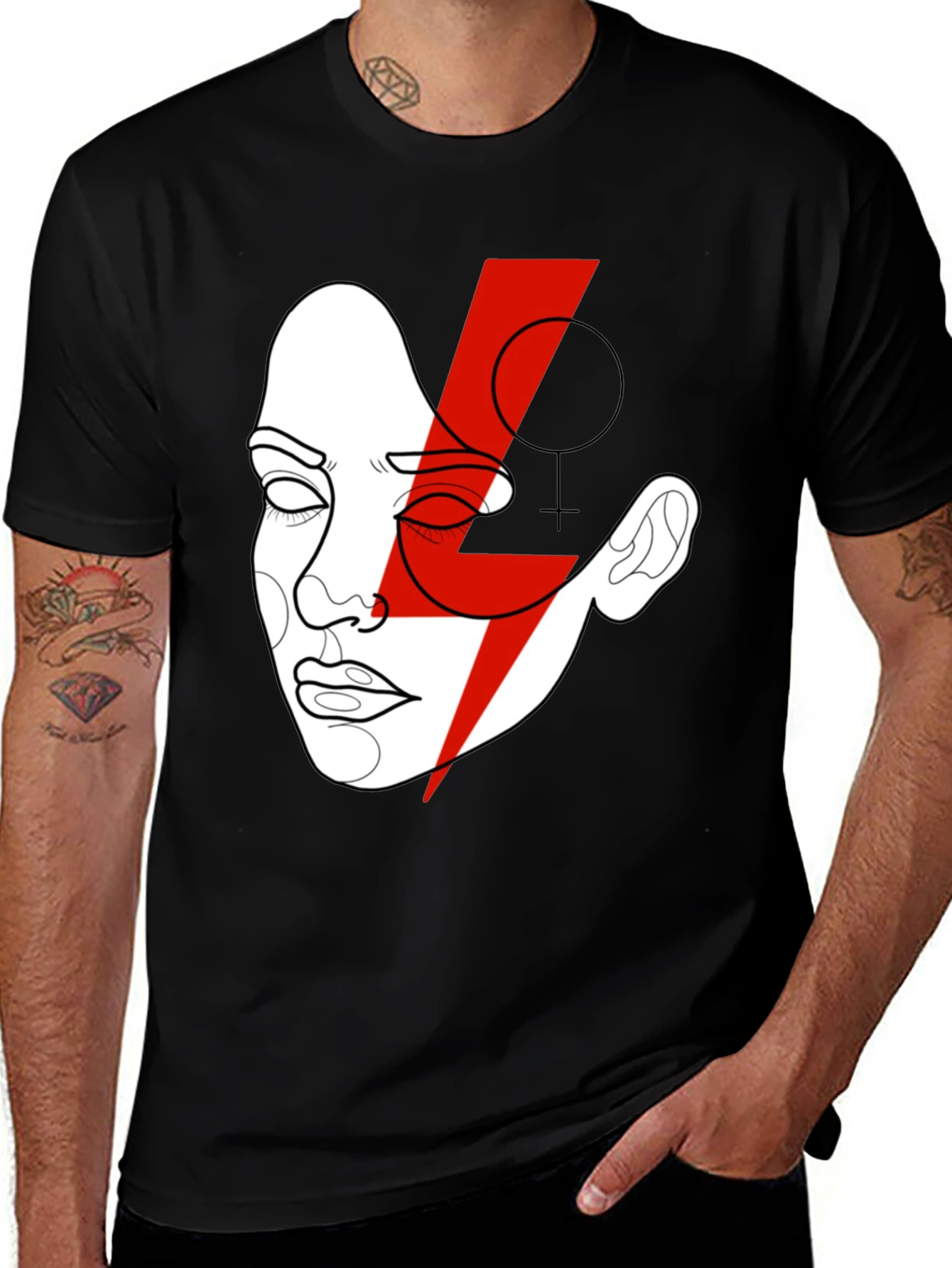 Variant 16 of Feminist Icon T-Shirt - Black Graphic Tee