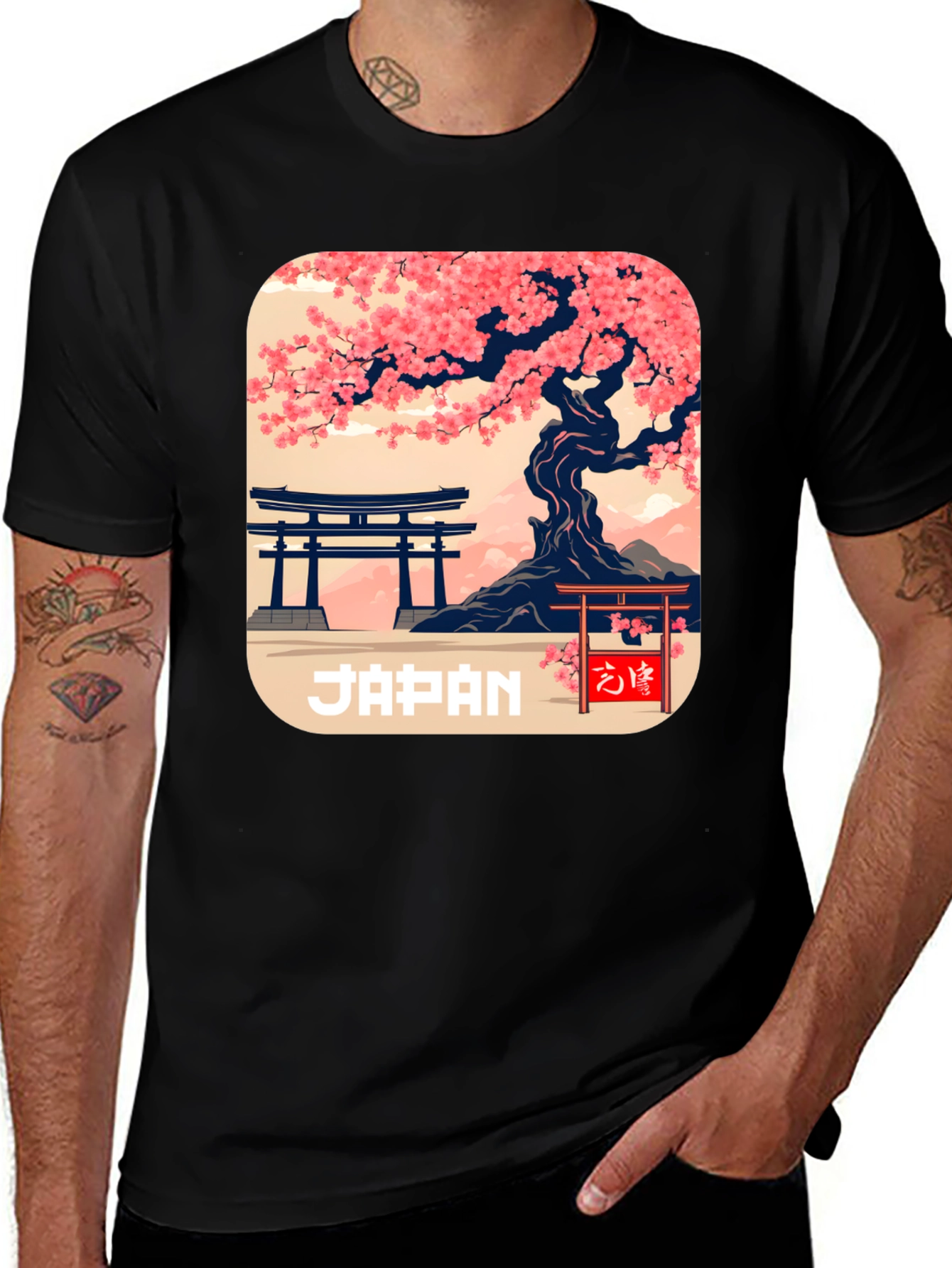 Japan Cherry Blossom T-Shirt