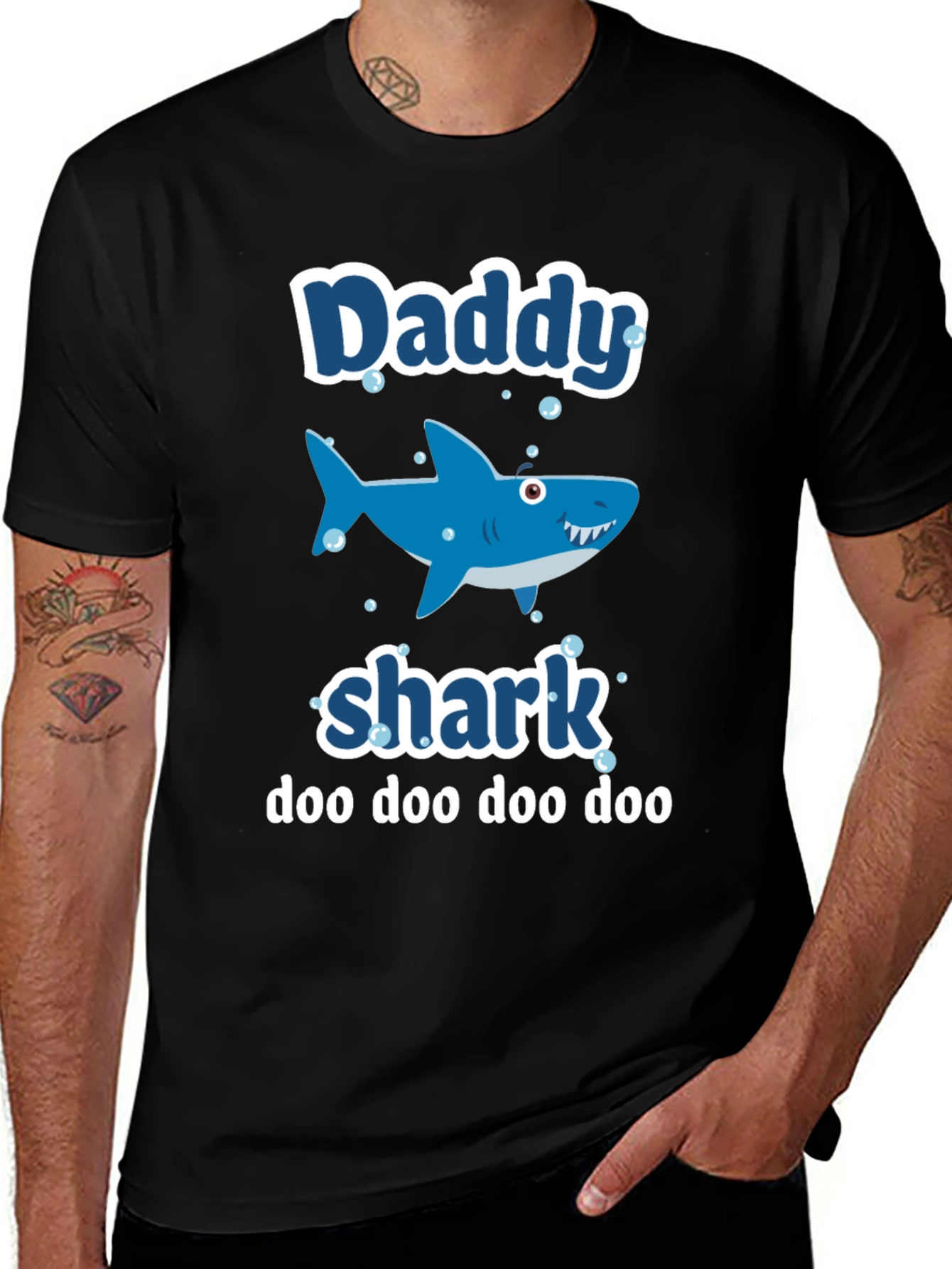 Daddy Shark Graphic Tee - Doo Doo Doo