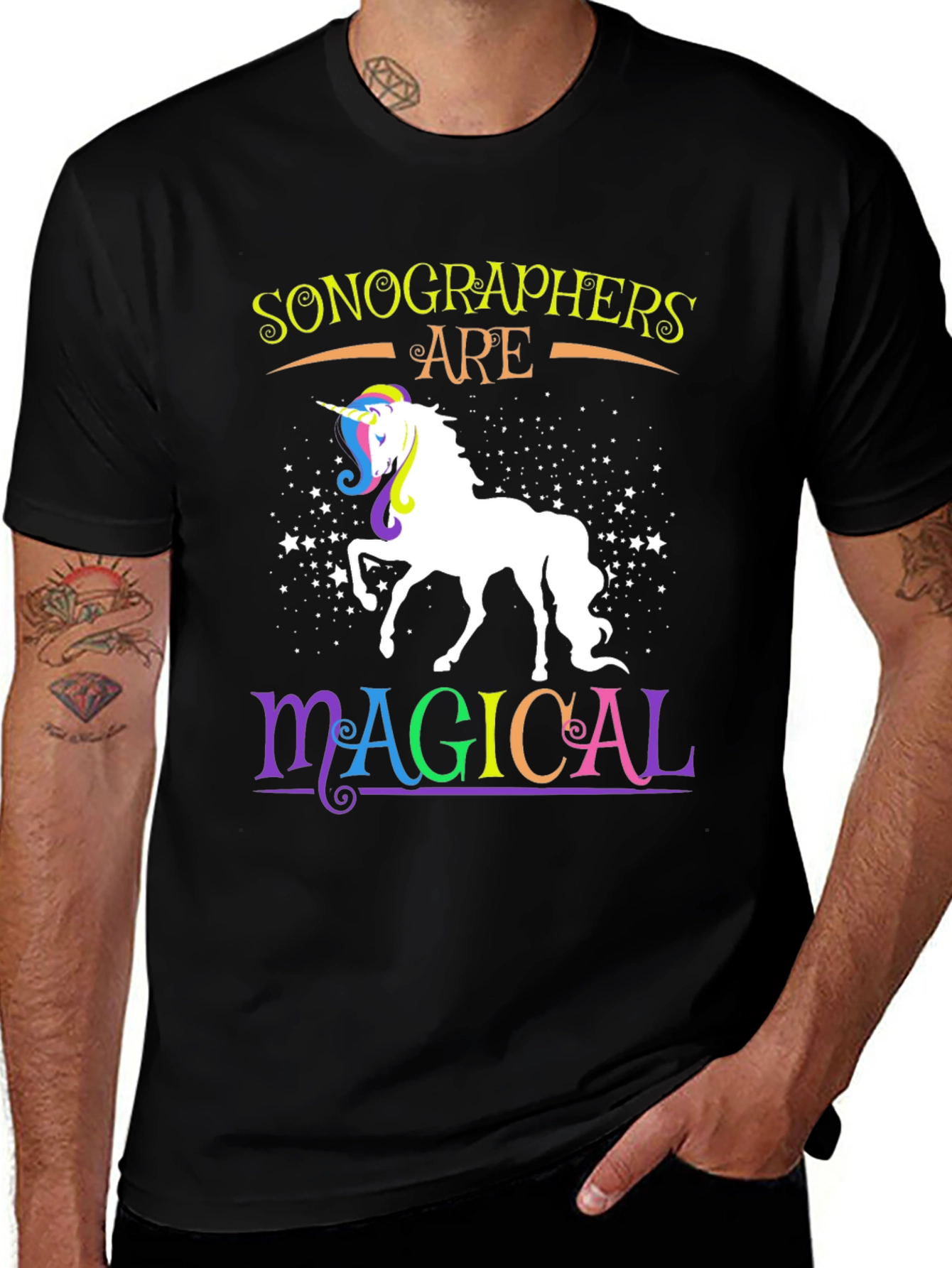 Variant 2 of Sonographers are Magical T-Shirt