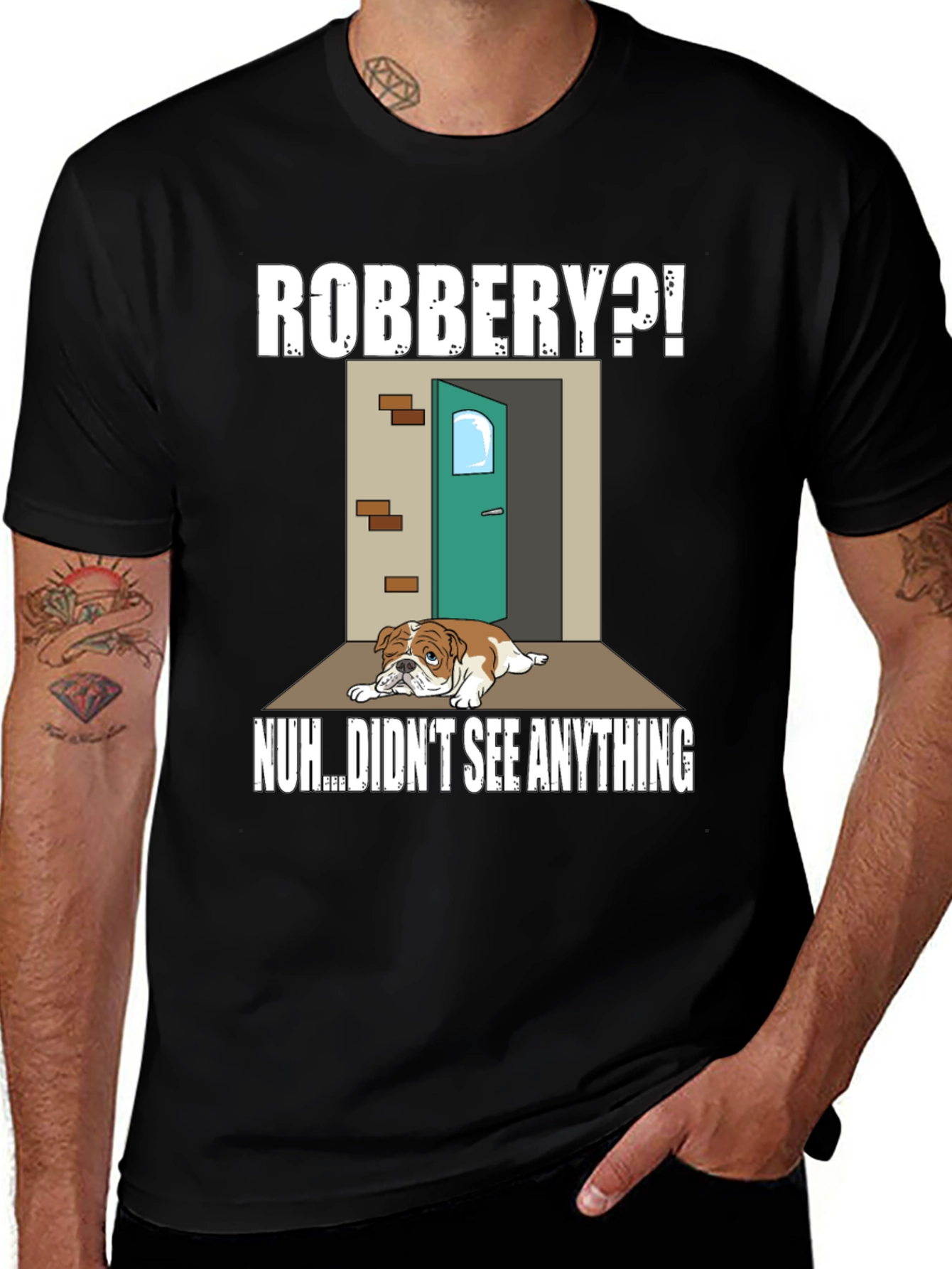 Variant 13 of Robbery Dog Graphic T-Shirt
