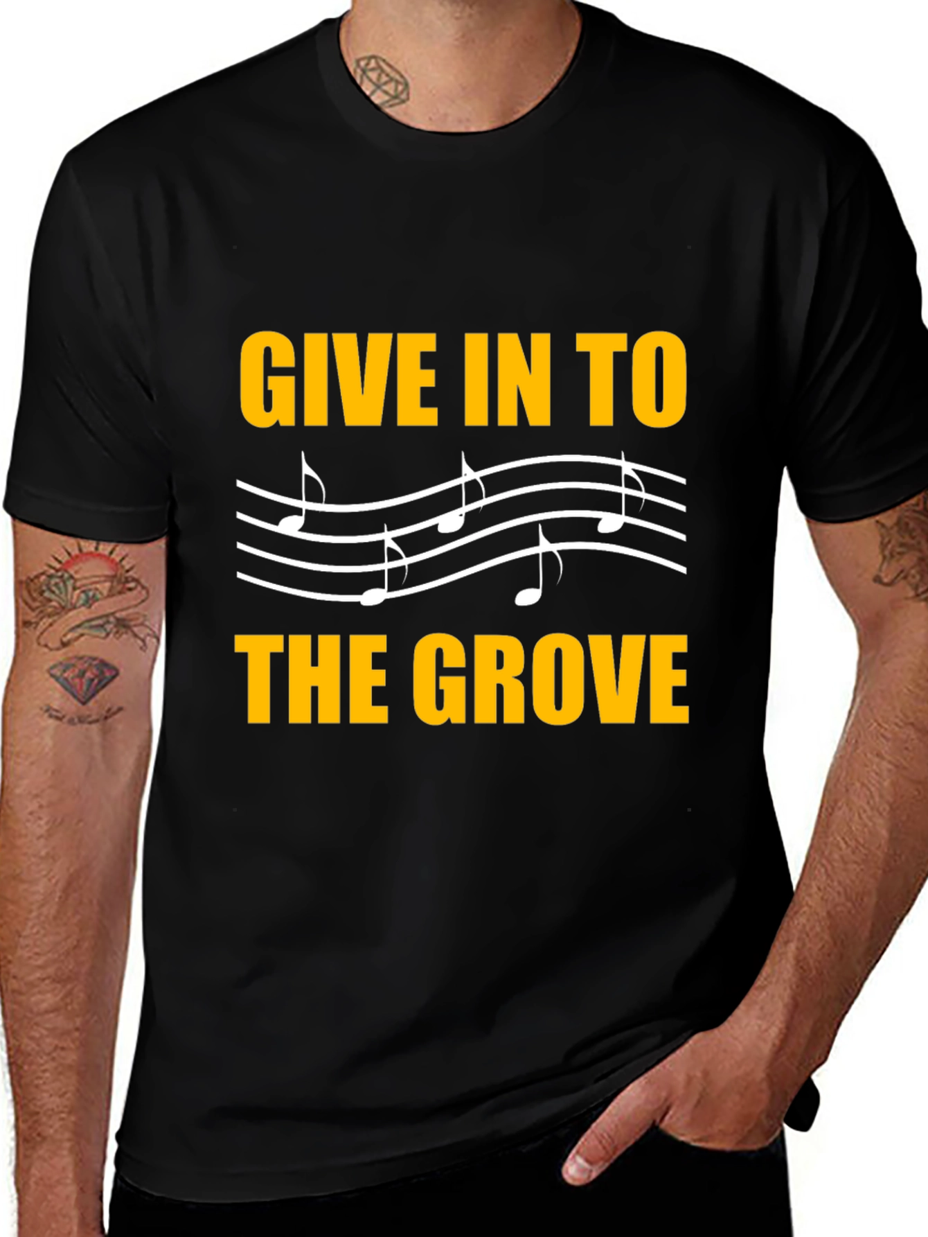 Variant 10 of Give In To The Groove Graphic Tee
