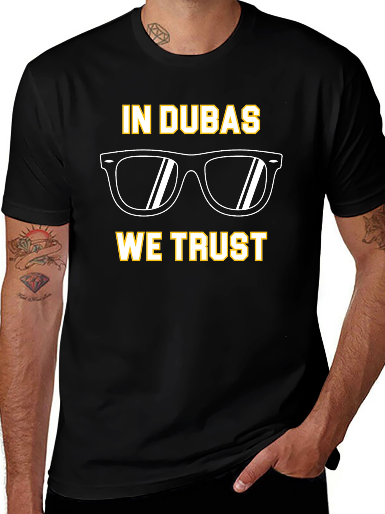 Variant 8 of In Dubas We Trust T-Shirt