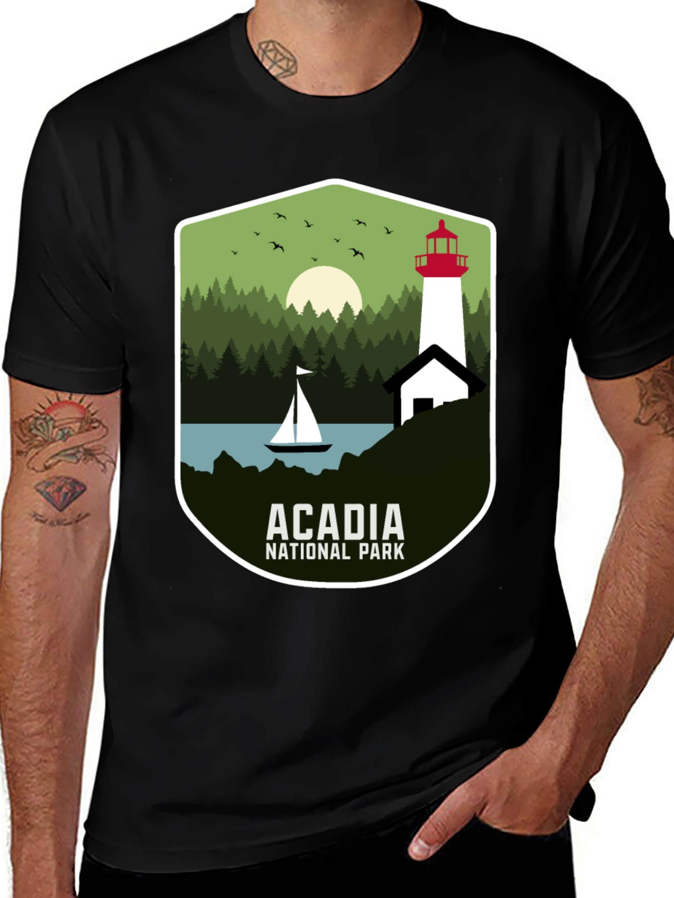 Acadia National Park Graphic Tee