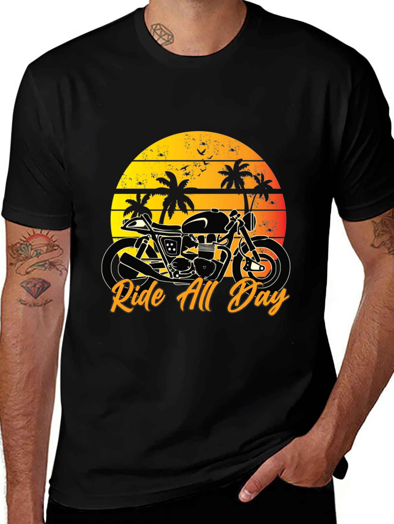 Variant 27 of Ride All Day T-Shirt
