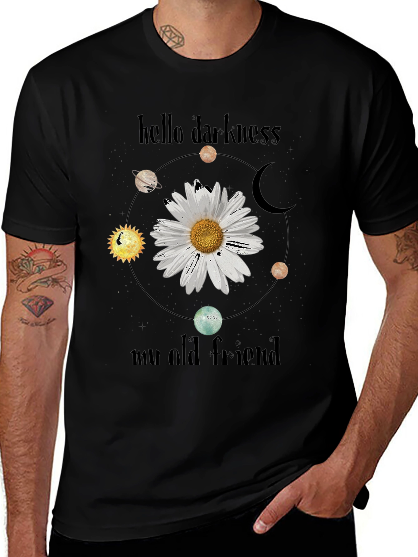 Hello Darkness My Old Friend Graphic Tee