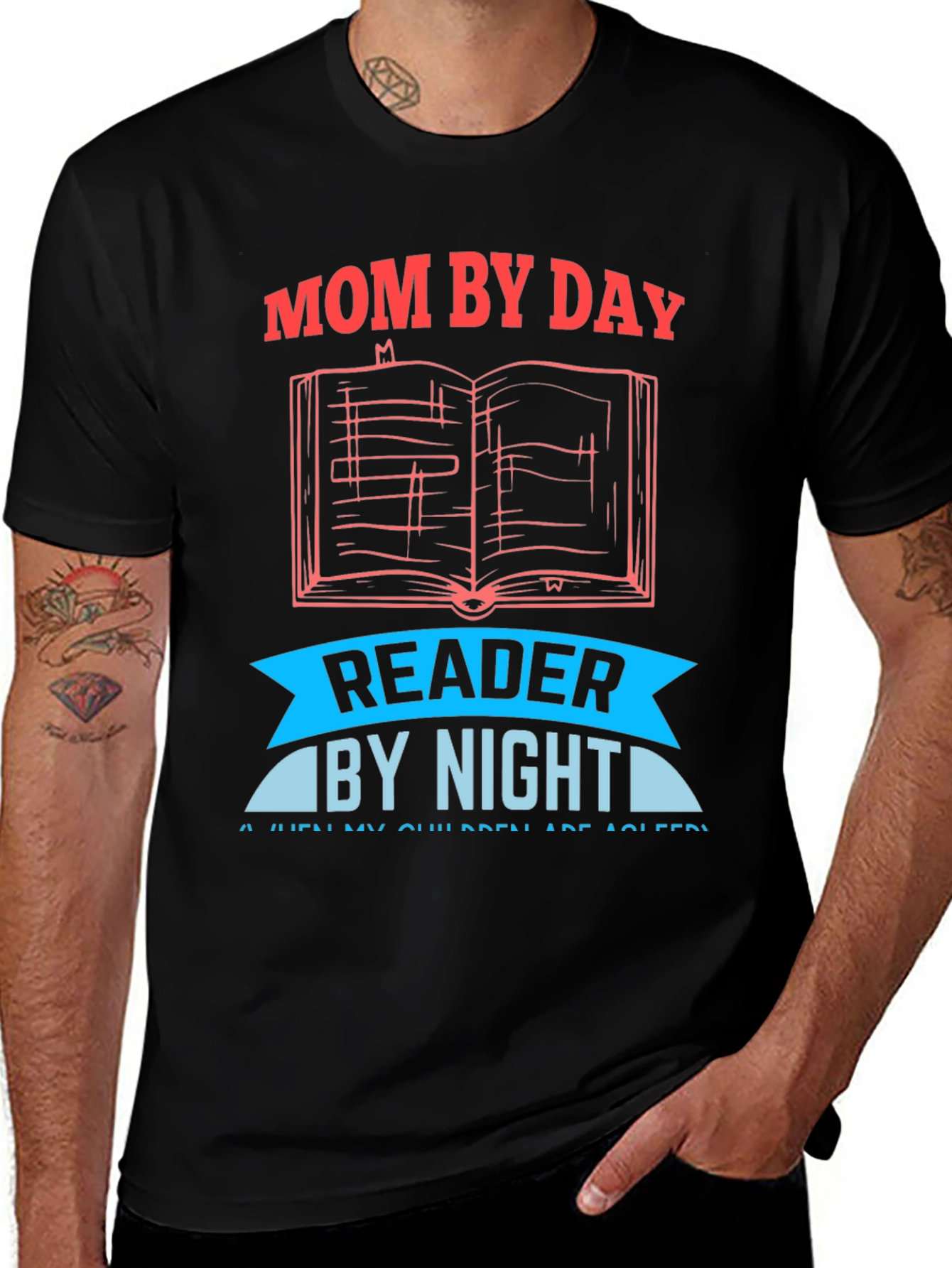 Variant 3 of Mom By Day Reader By Night T-Shirt
