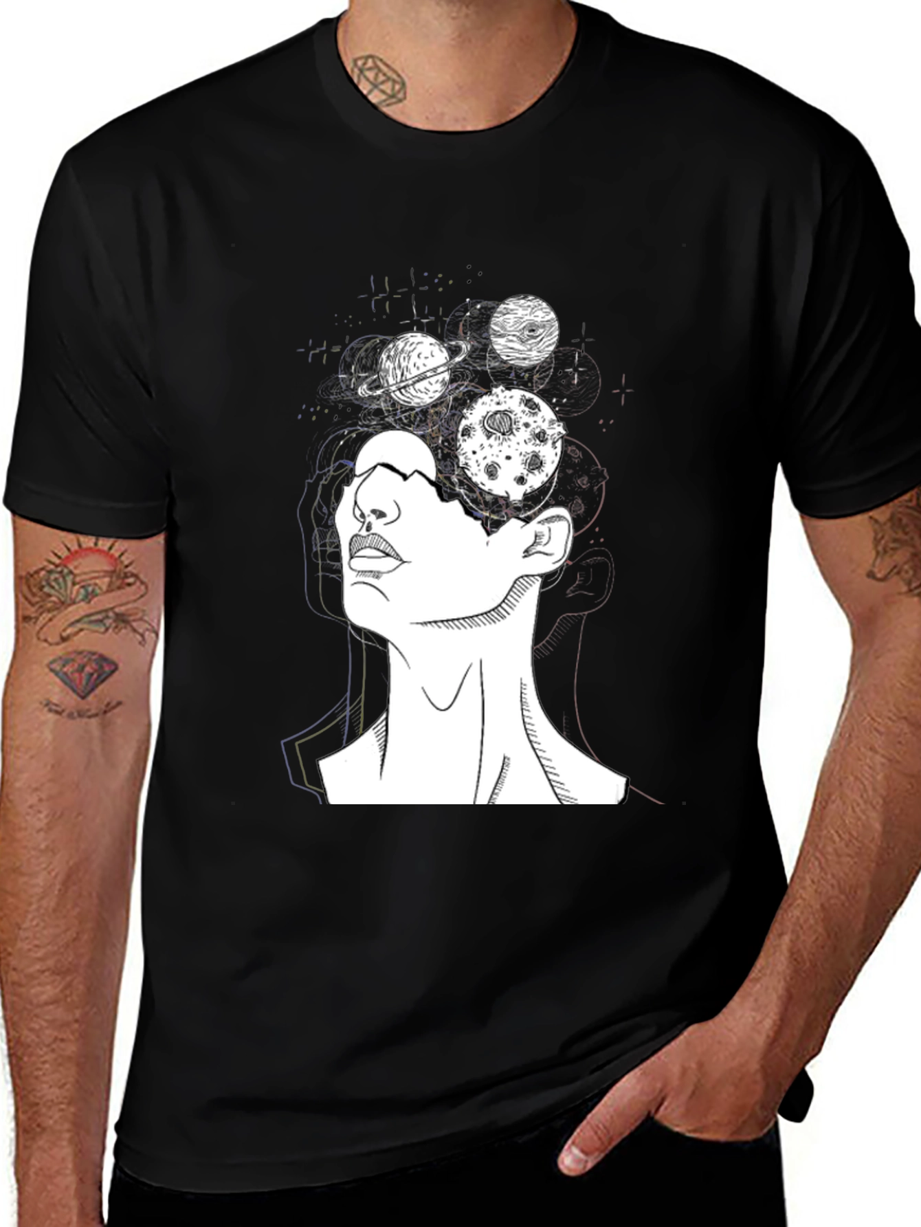 Variant 14 of Cosmic Mind Graphic Tee