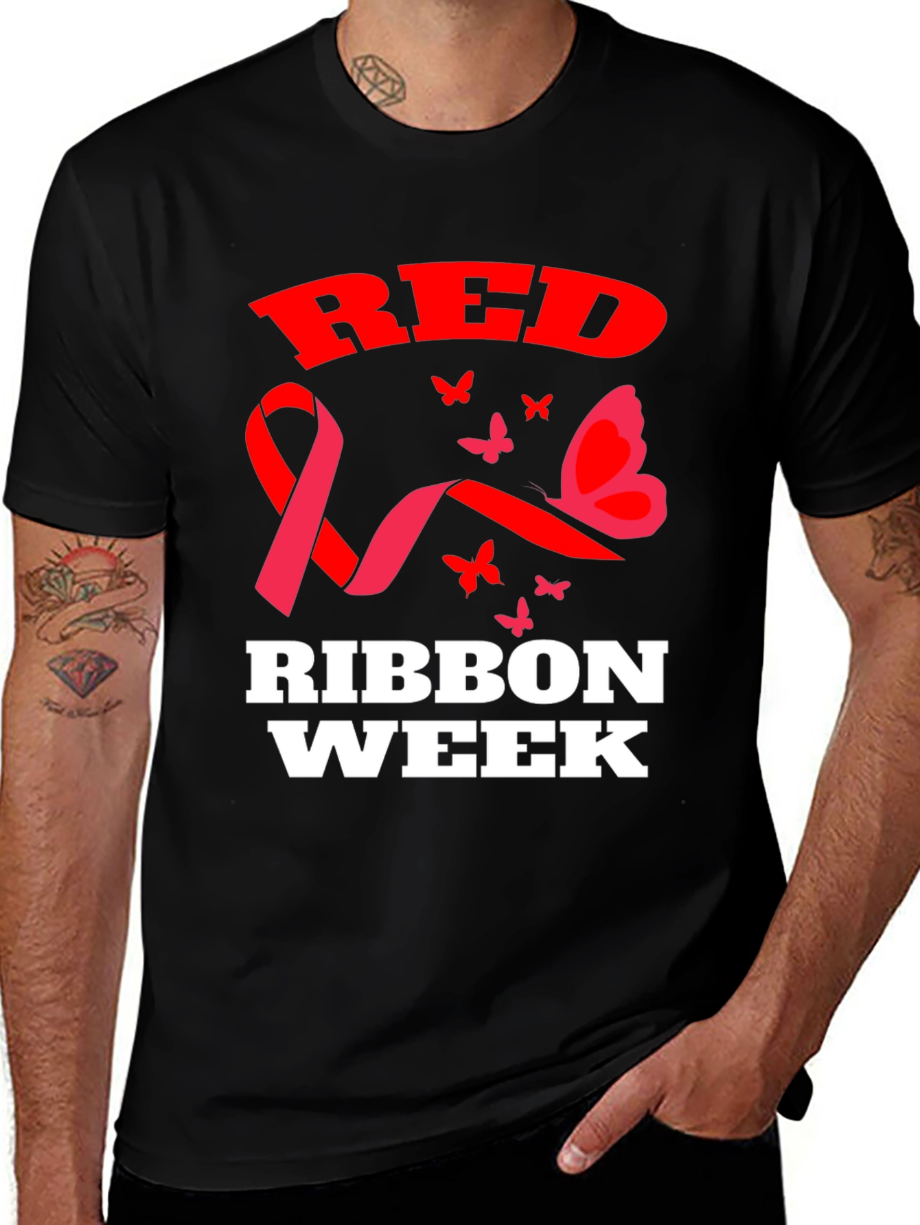 Red Ribbon Week T-Shirt