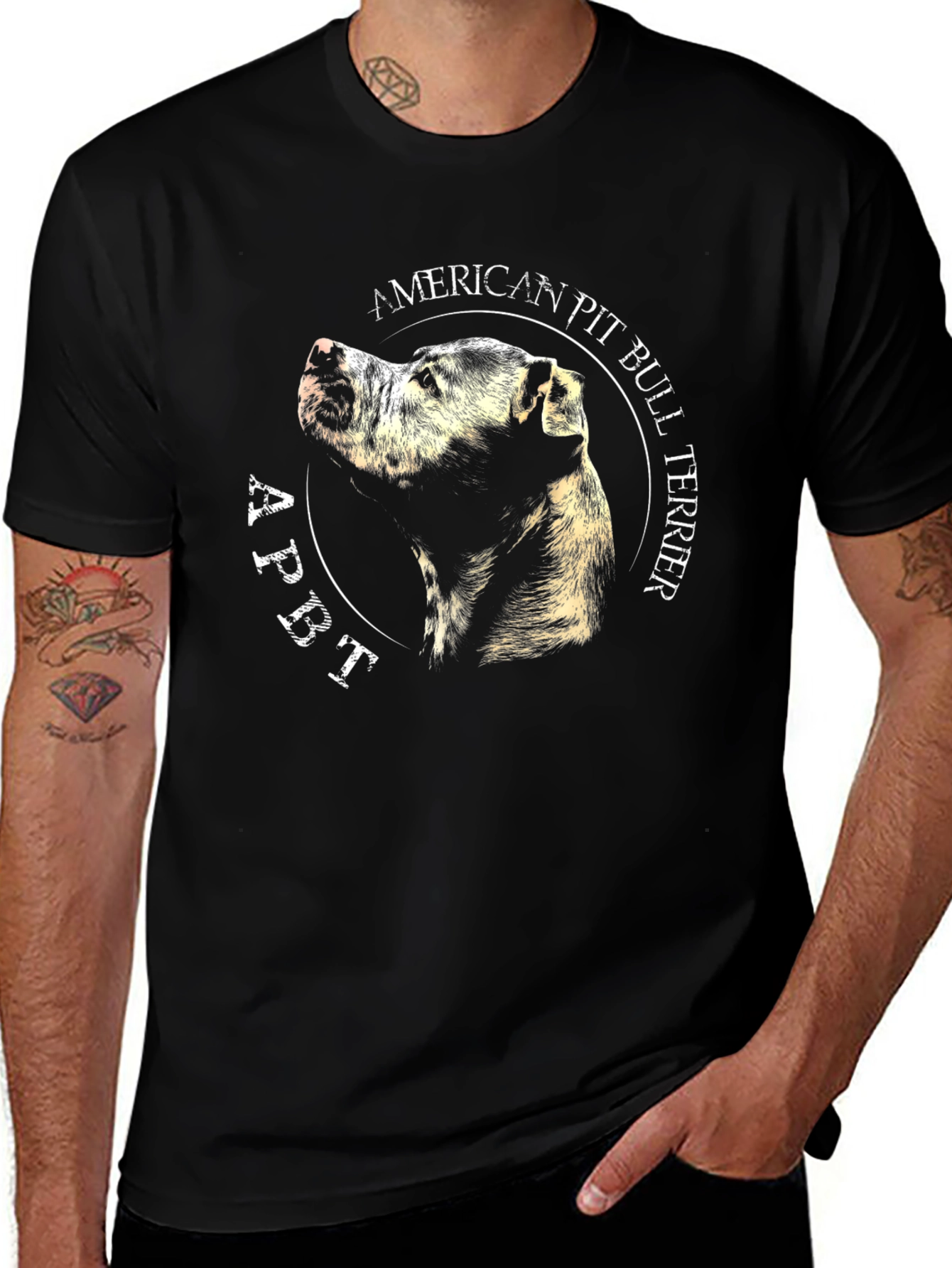Variant 21 of American Pit Bull Terrier APBT Graphic Tee