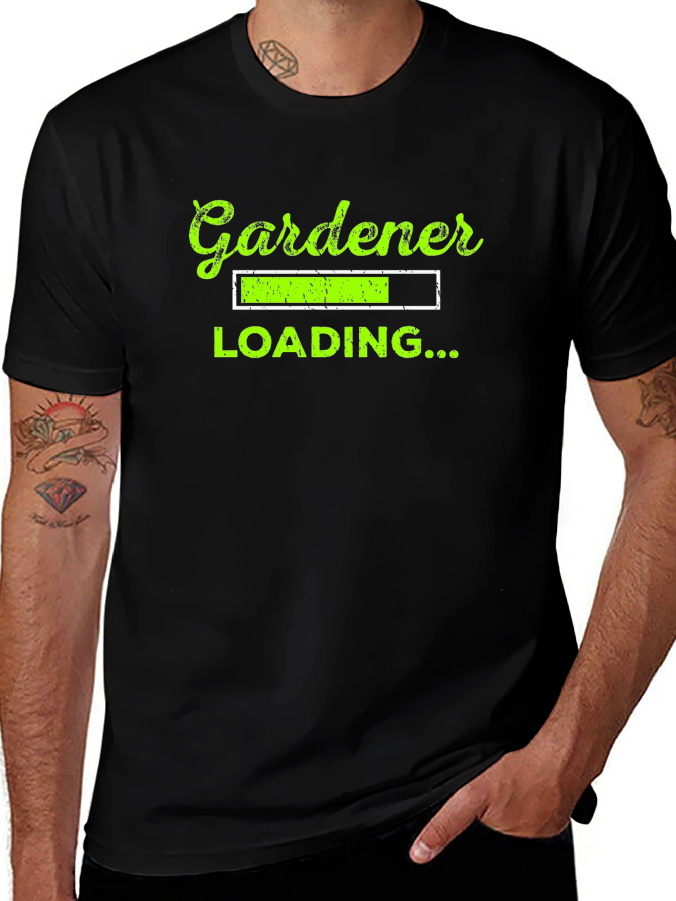 Variant 4 of Gardener Loading T-Shirt - Funny Gardening Gift