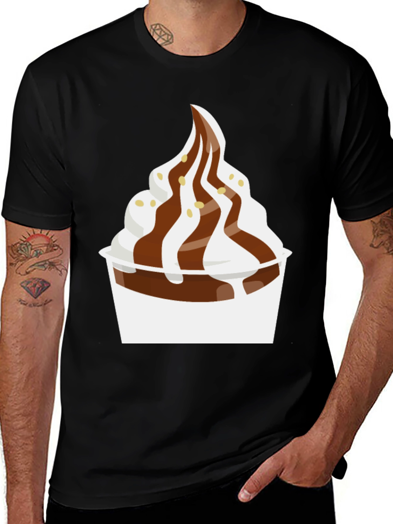 Variant 7 of Sweet Treat Tee - Soft Serve Graphic T-Shirt