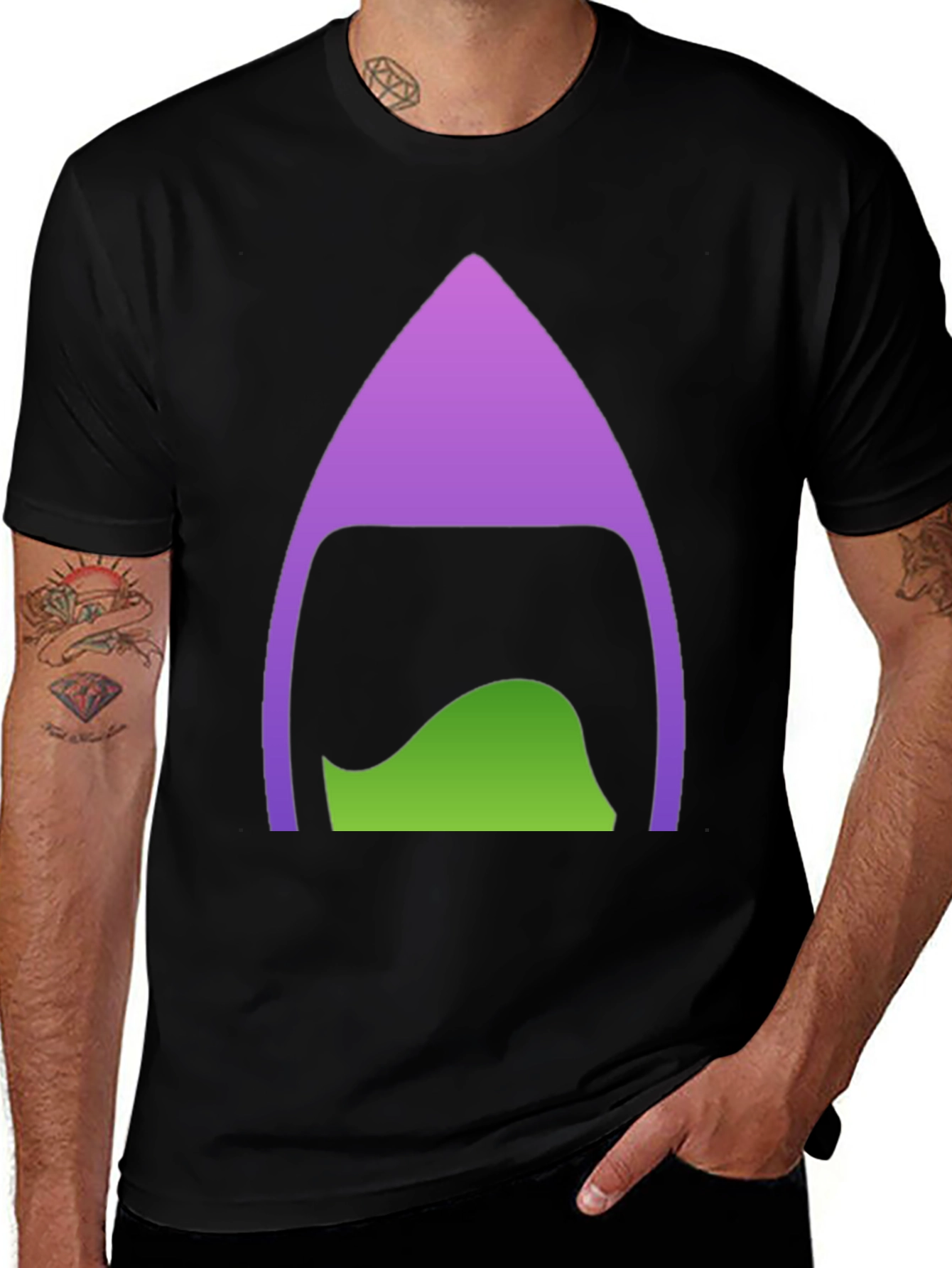 Variant 25 of Abstract Graphic Print T-Shirt