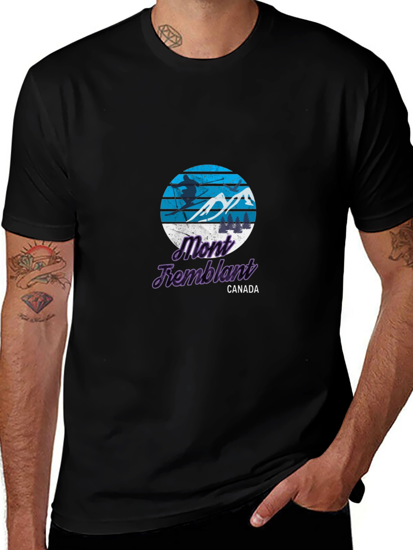 Variant 9 of Mont Tremblant Canada Graphic Tee