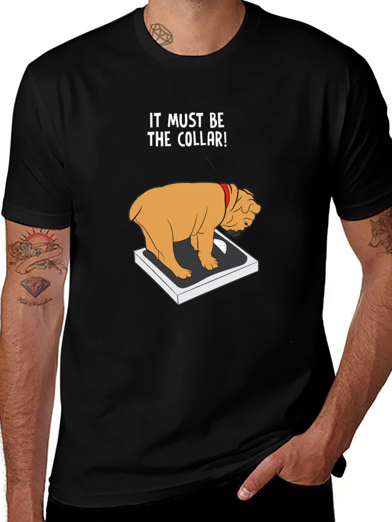 Variant 29 of It Must Be The Collar! T-Shirt