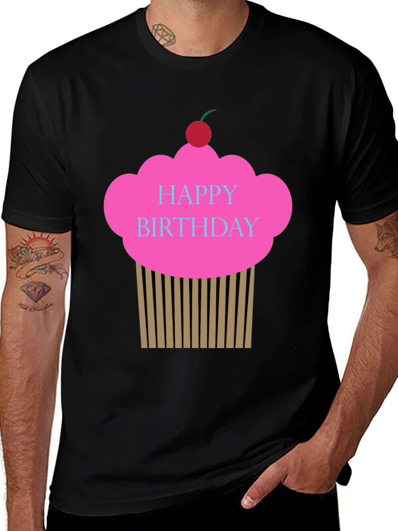 Variant 12 of Birthday Cupcake T-Shirt