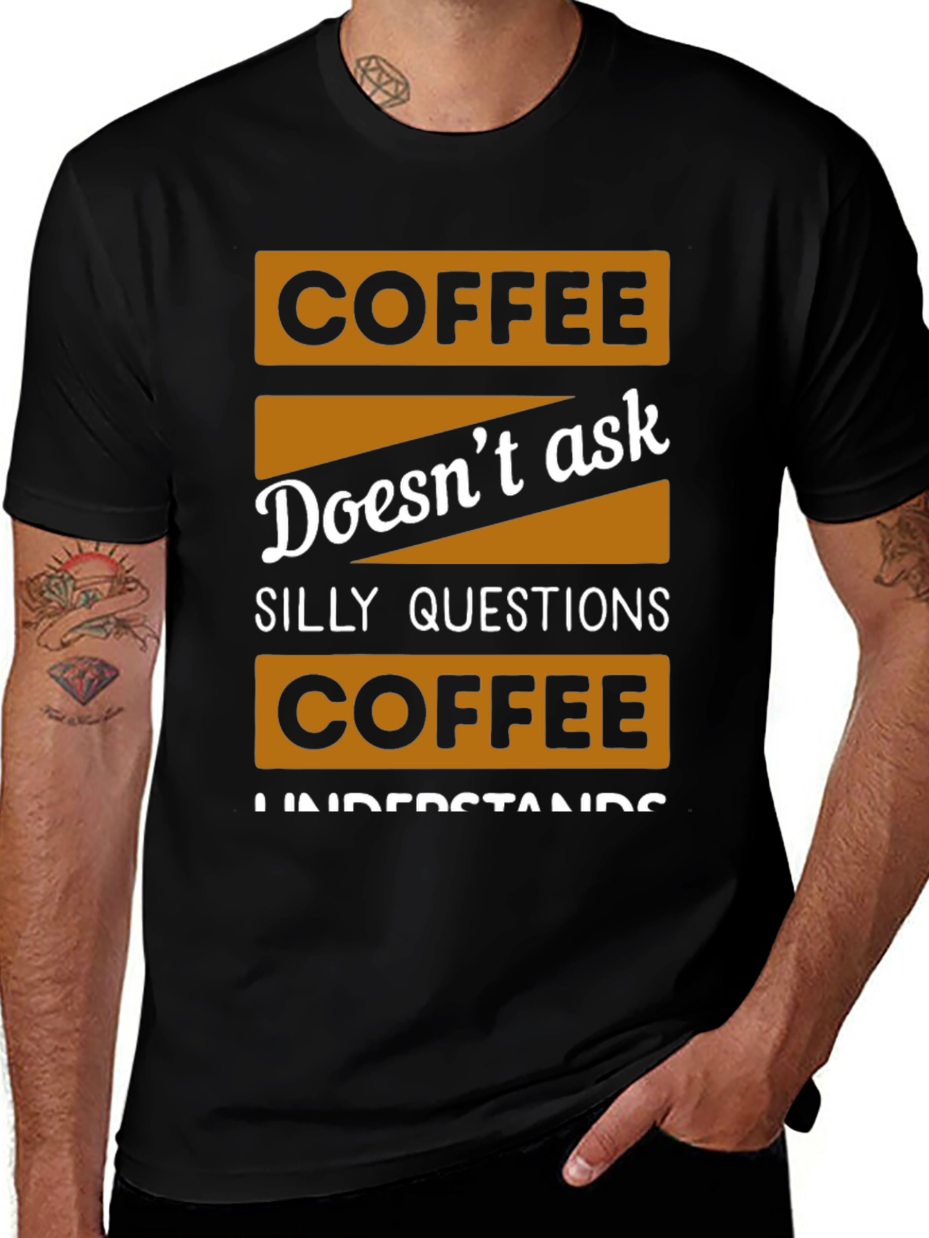 Variant 20 of Coffee Understands T-Shirt - Unisex Casual Tee