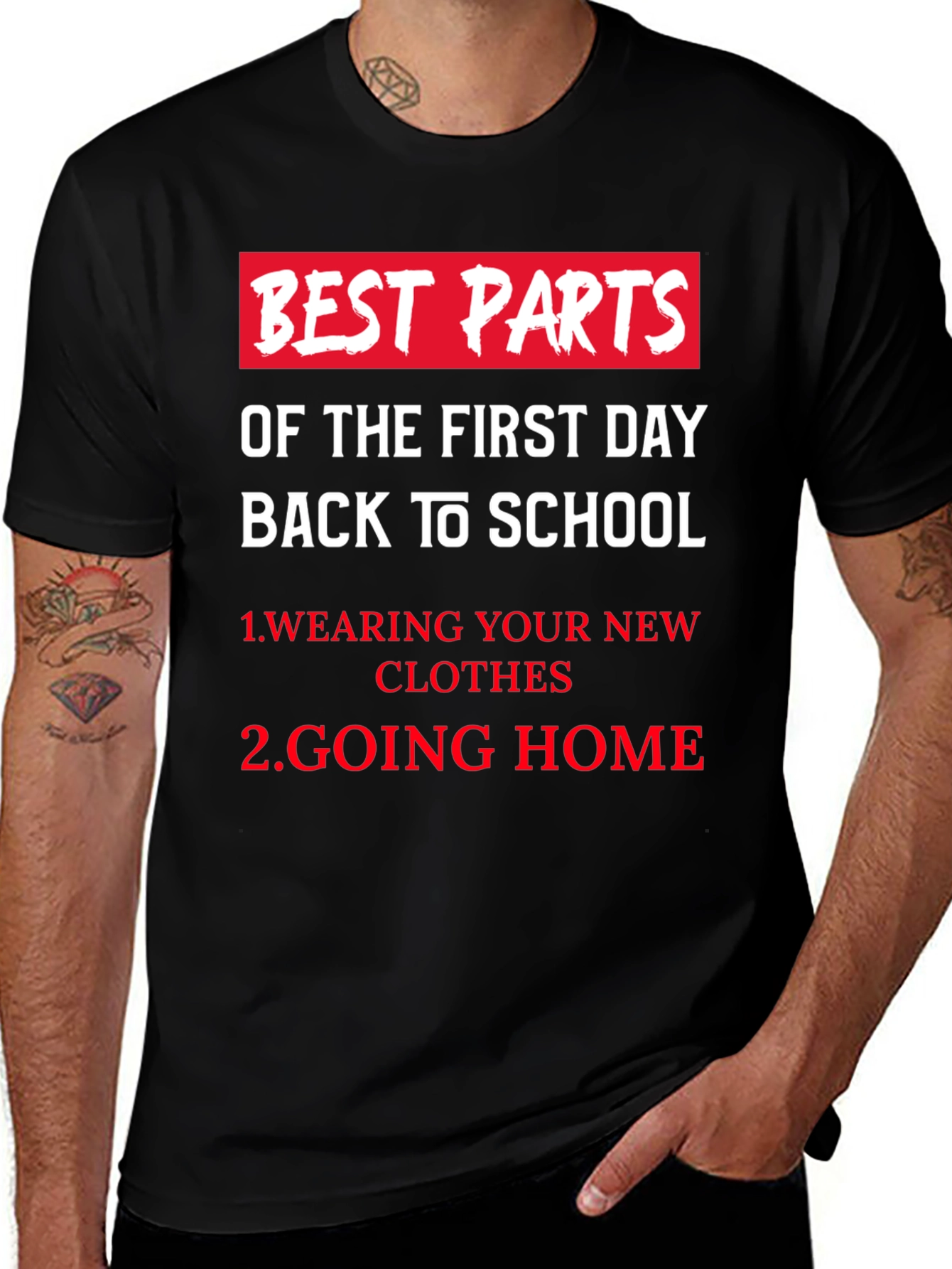 Variant 11 of Best Parts Of School T-Shirt Back to School Funny Shirt