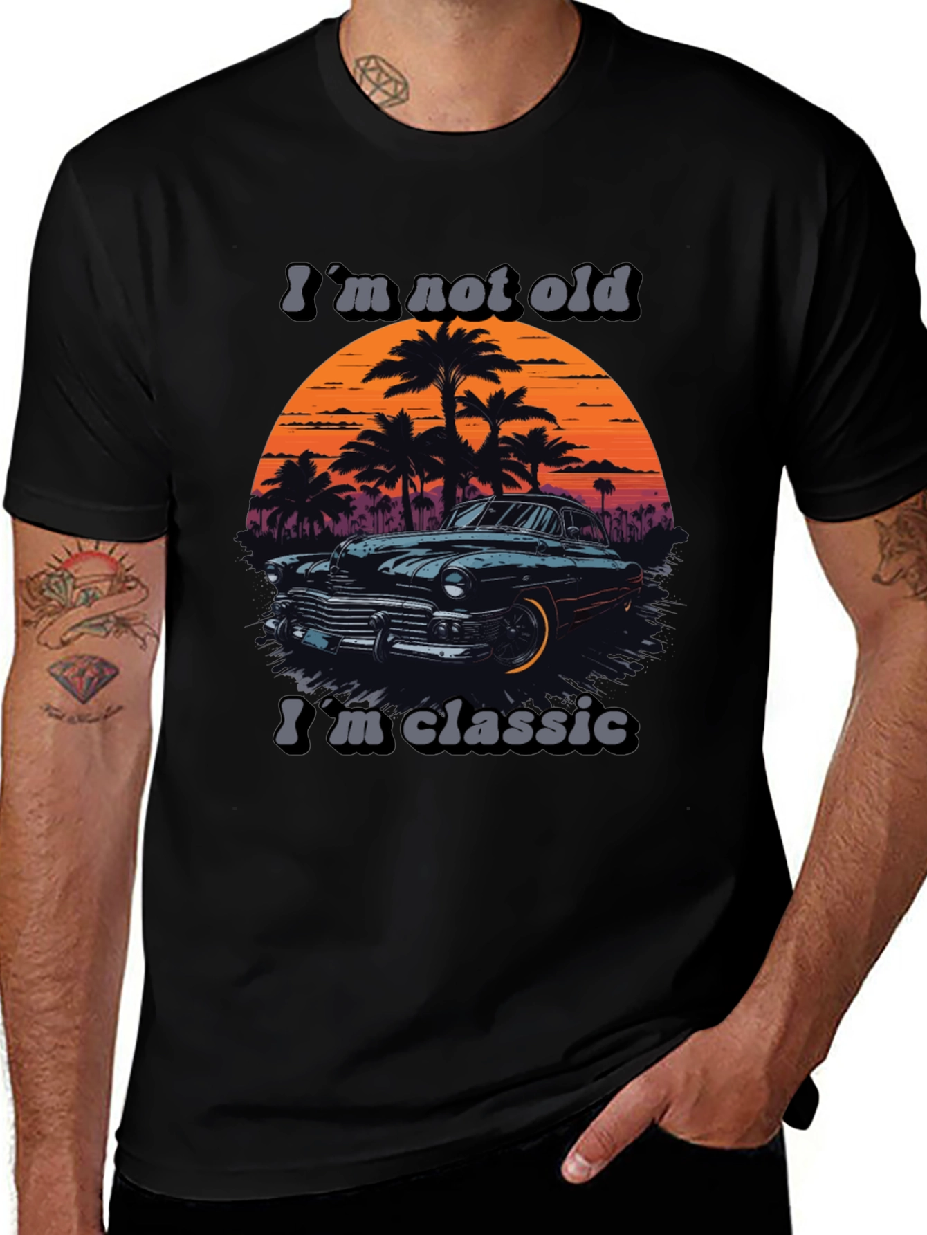 Variant 23 of Classic Car T-Shirt - I'm Not Old, I'm Classic