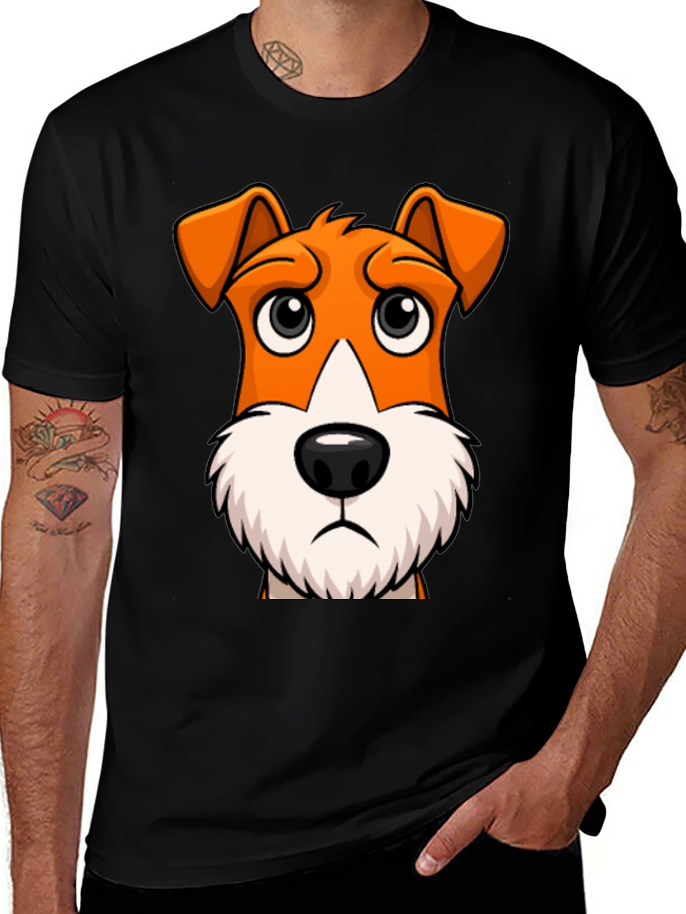 Variant 26 of Dog Graphic T-Shirt - Cute Cartoon Pet Tee