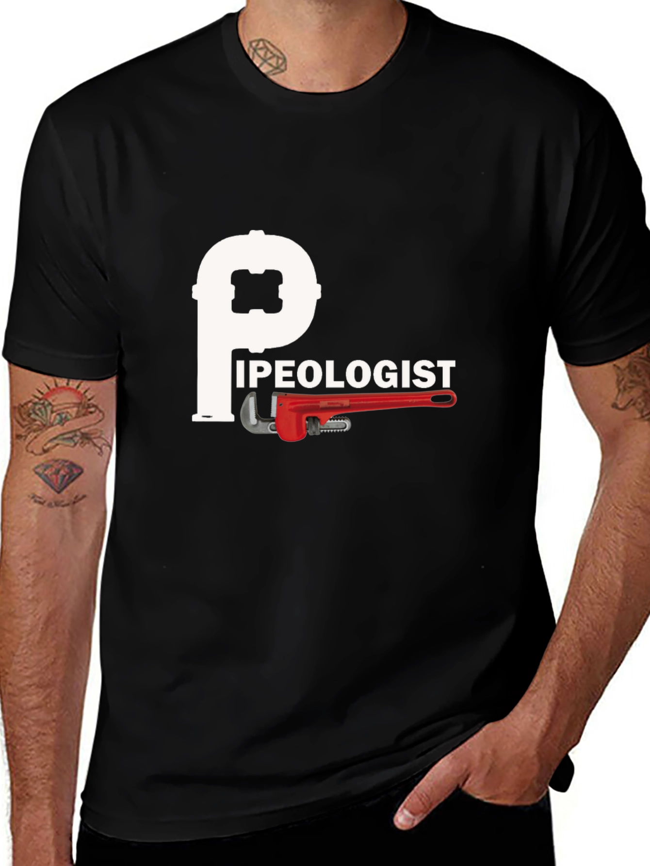 Variant 30 of Pipeologist T-Shirt: Plumbing Humor Tee